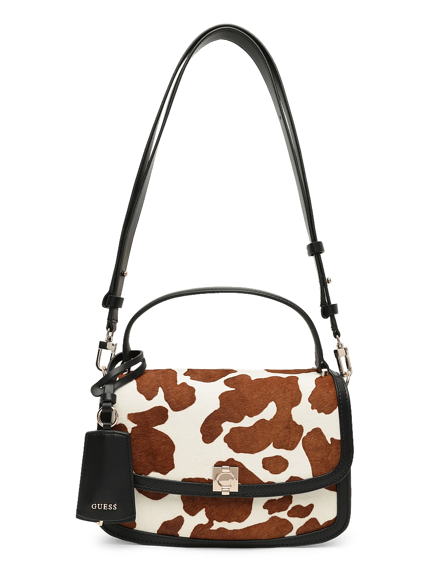 GUESS - AUDREY CONVERTIBLE XBODY FLAP - Üleõlakotid - cow - 0