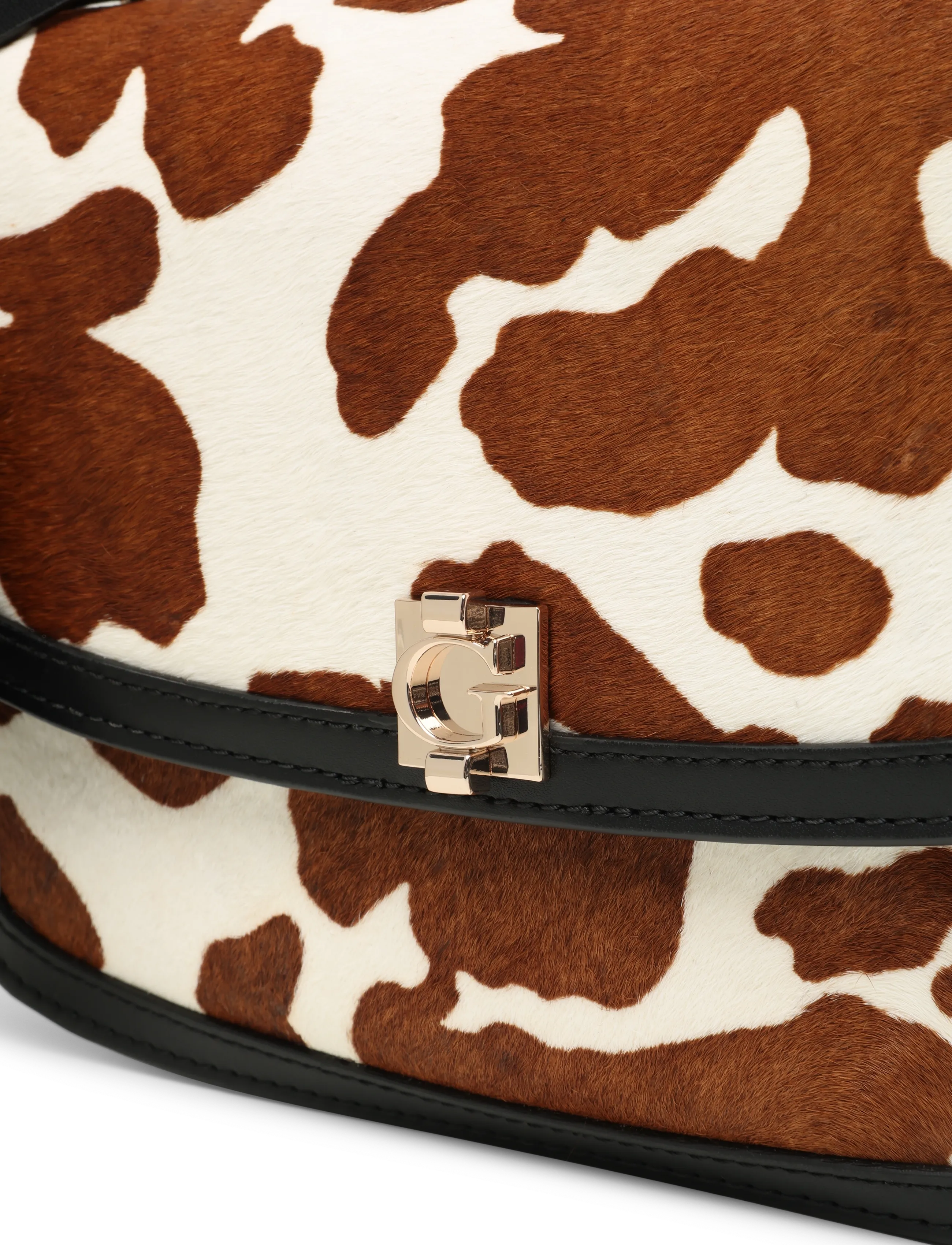 GUESS - AUDREY CONVERTIBLE XBODY FLAP - Üleõlakotid - cow - 2