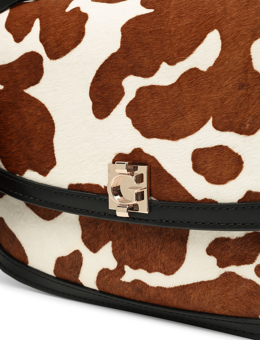 GUESS - AUDREY CONVERTIBLE XBODY FLAP - Üleõlakotid - cow - 2