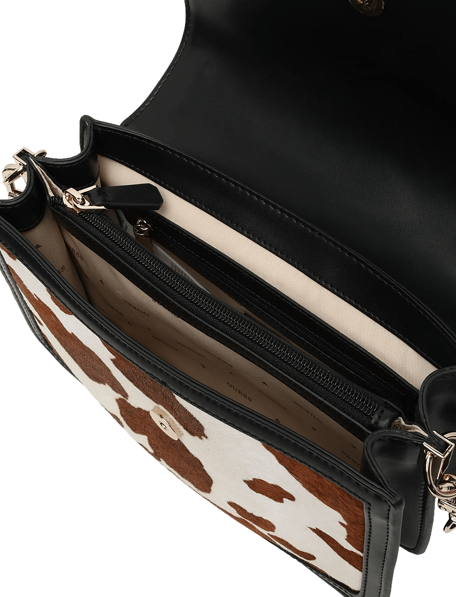 GUESS - AUDREY CONVERTIBLE XBODY FLAP - Üleõlakotid - cow - 3