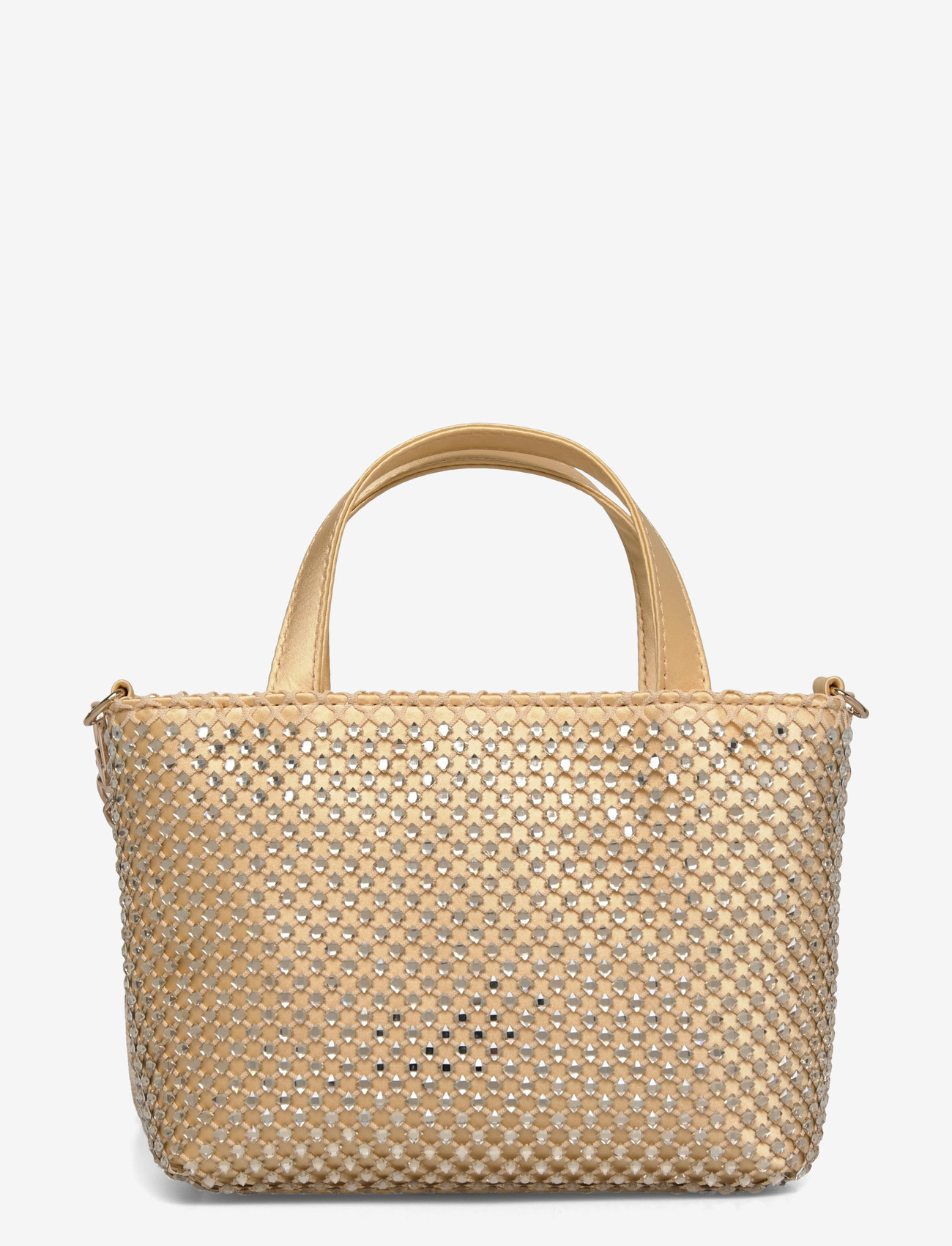 GUESS - TASMIN MINI TOTE - tote bags - gold - 1