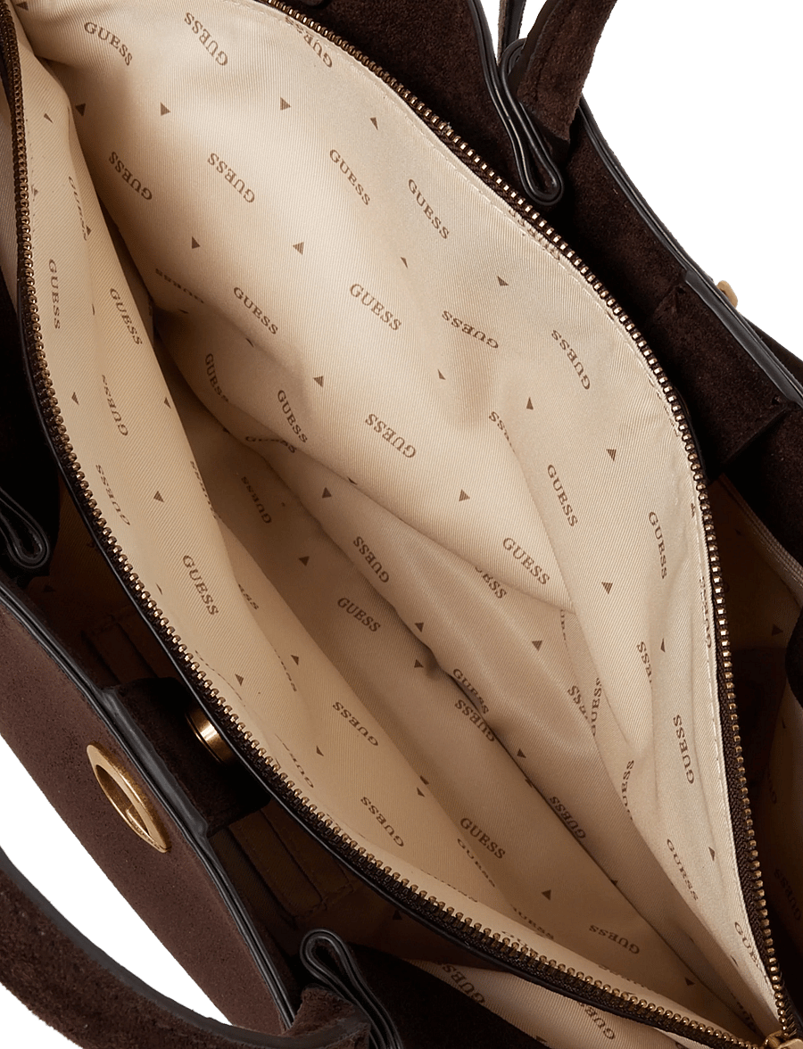 GUESS - ALLEGRA GIRLFRIEND SATCHEL - besondere anlässe - espresso - 3