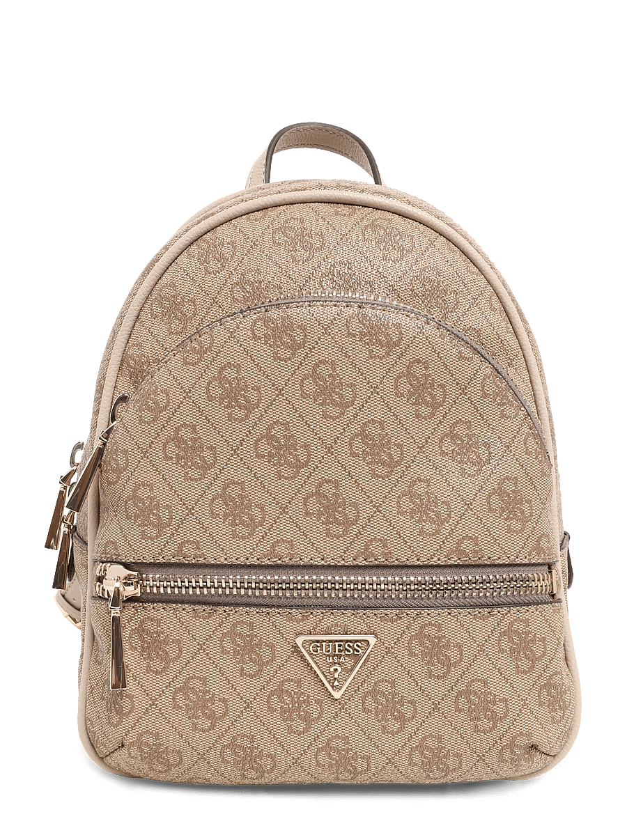 GUESS - MANHATTAN II BACKPACK - latte logo - 0