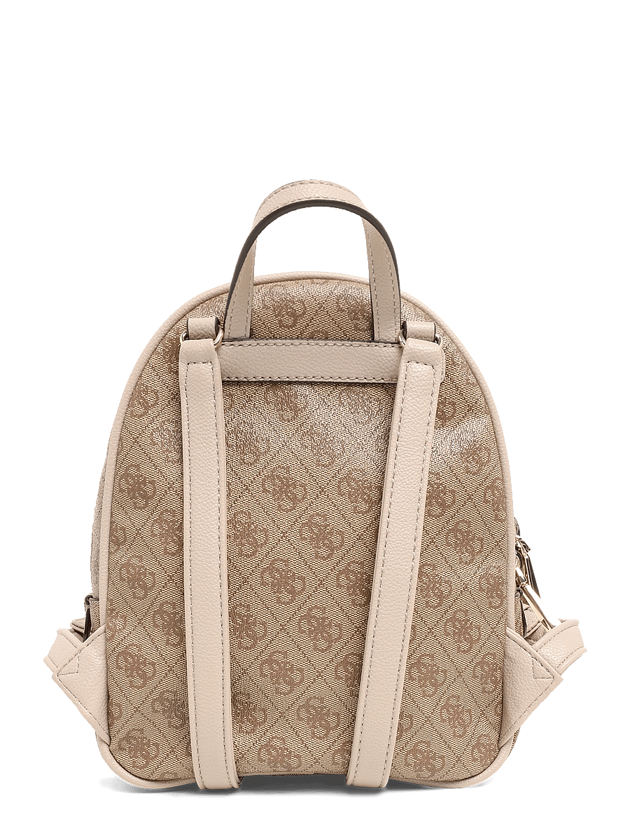 GUESS - MANHATTAN II BACKPACK - latte logo - 1