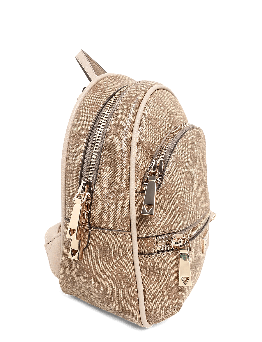 GUESS - MANHATTAN II BACKPACK - latte logo - 2