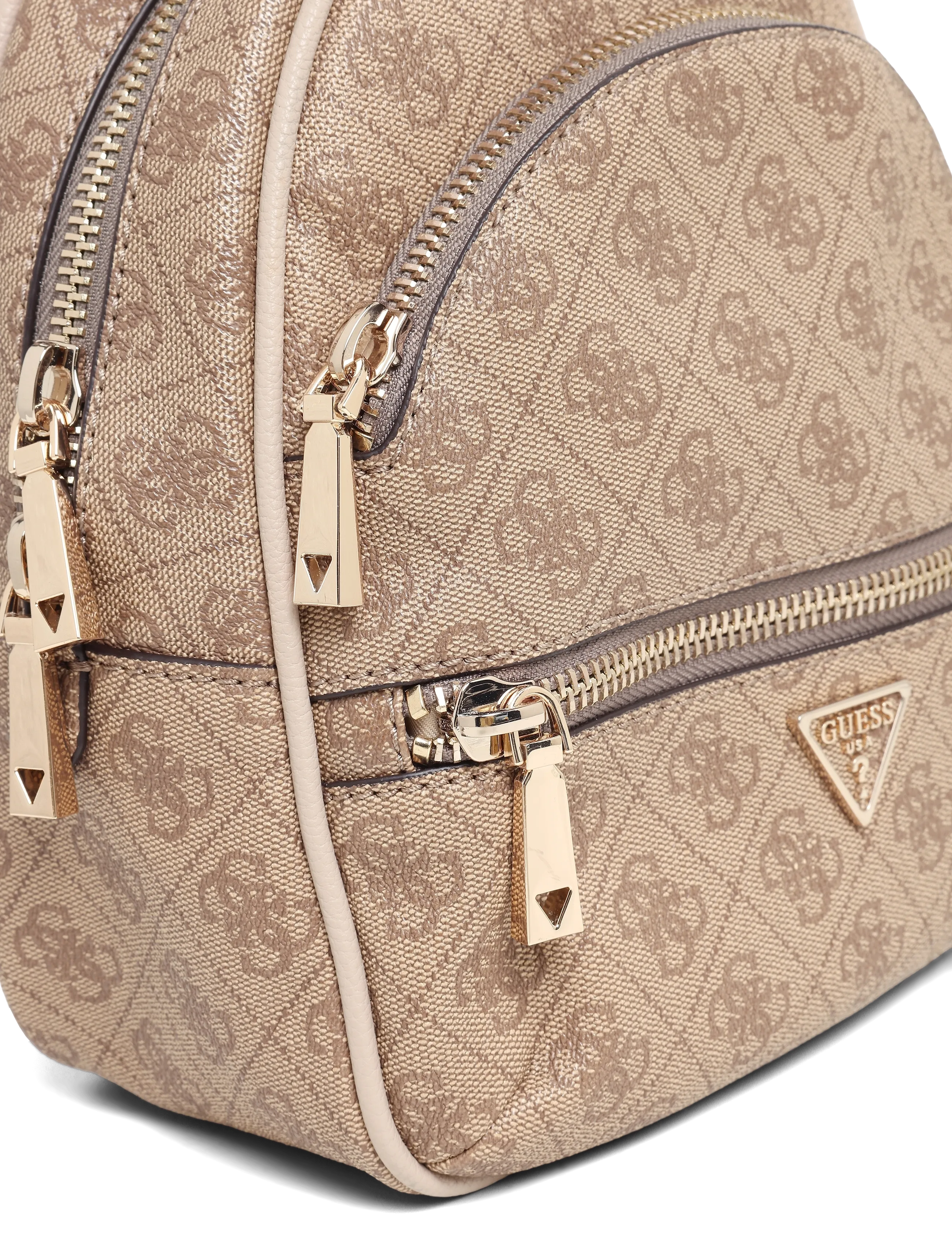 GUESS - MANHATTAN II BACKPACK - latte logo - 3