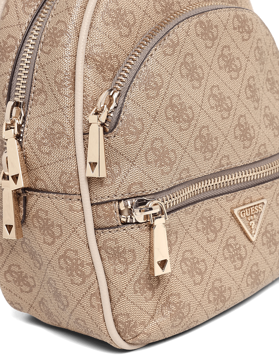 GUESS - MANHATTAN II BACKPACK - latte logo - 3