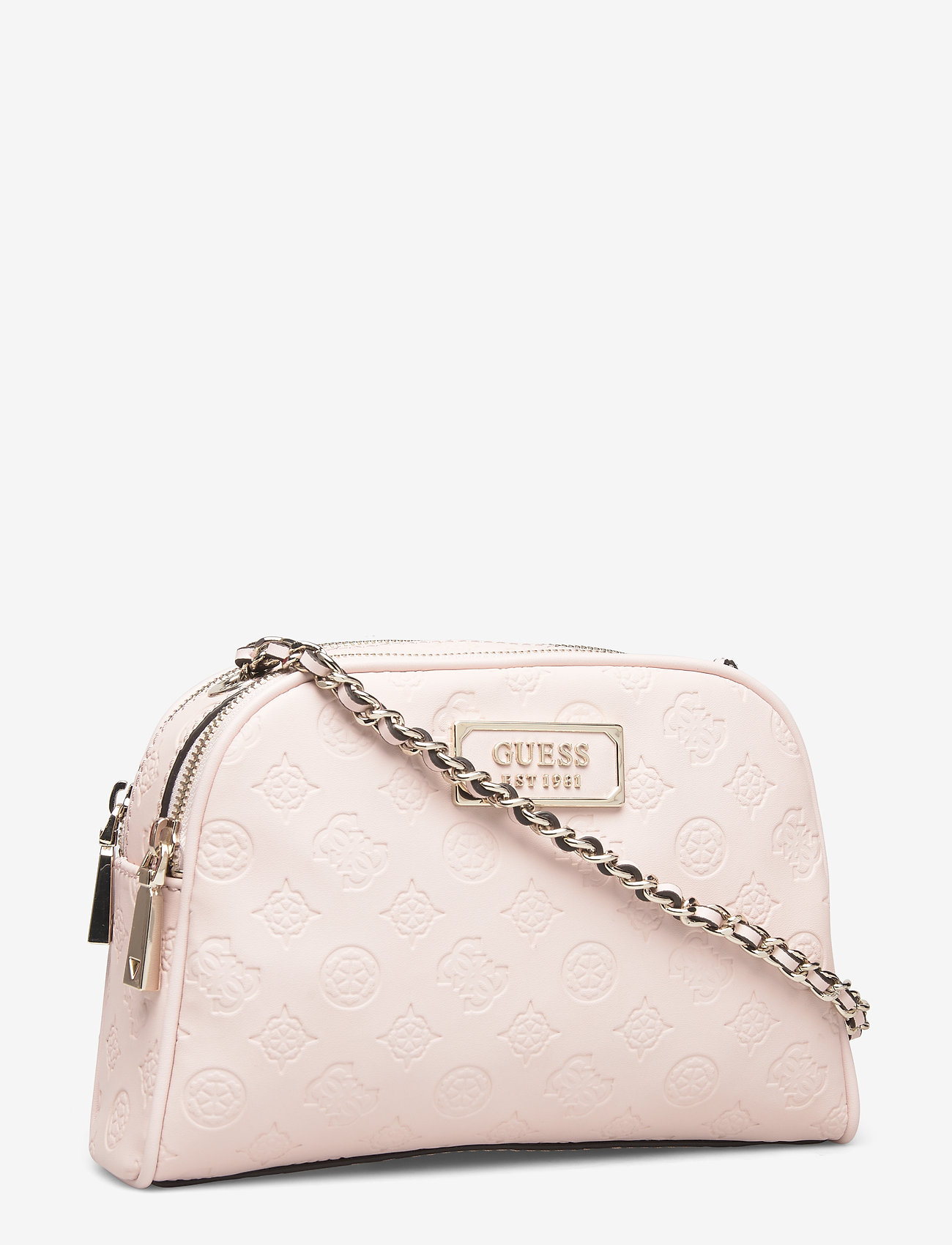 GUESS - LOGO LOVE CROSSBODY TOP ZIP - blush - 2