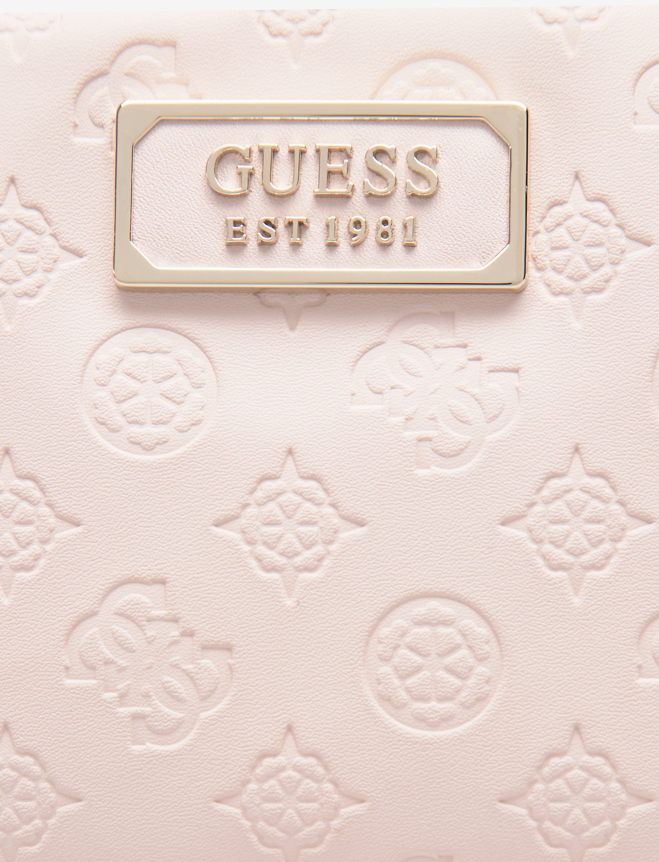 GUESS - LOGO LOVE CROSSBODY TOP ZIP - blush - 3