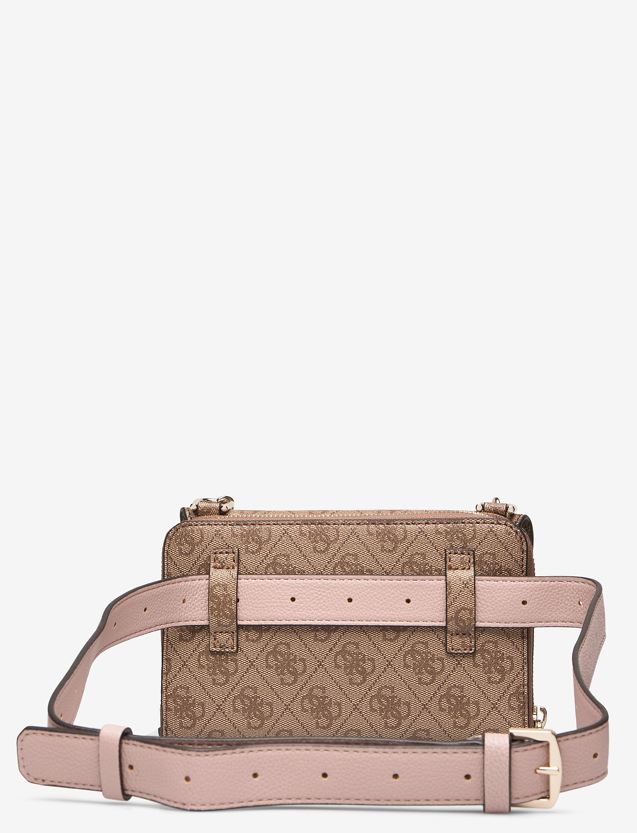 GUESS - CANDACE CNVRTBLE XBDY BELT BAG - brown multi - 1