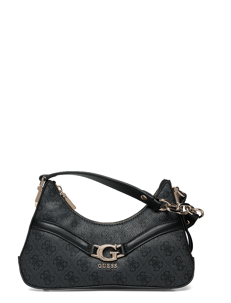 GUESS - DEA CROSSBODY TOP ZIP - særlige begivenheder - coal logo - 0