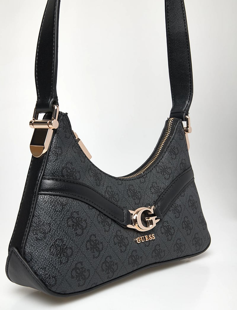 GUESS - DEA CROSSBODY TOP ZIP - særlige begivenheder - coal logo - 3