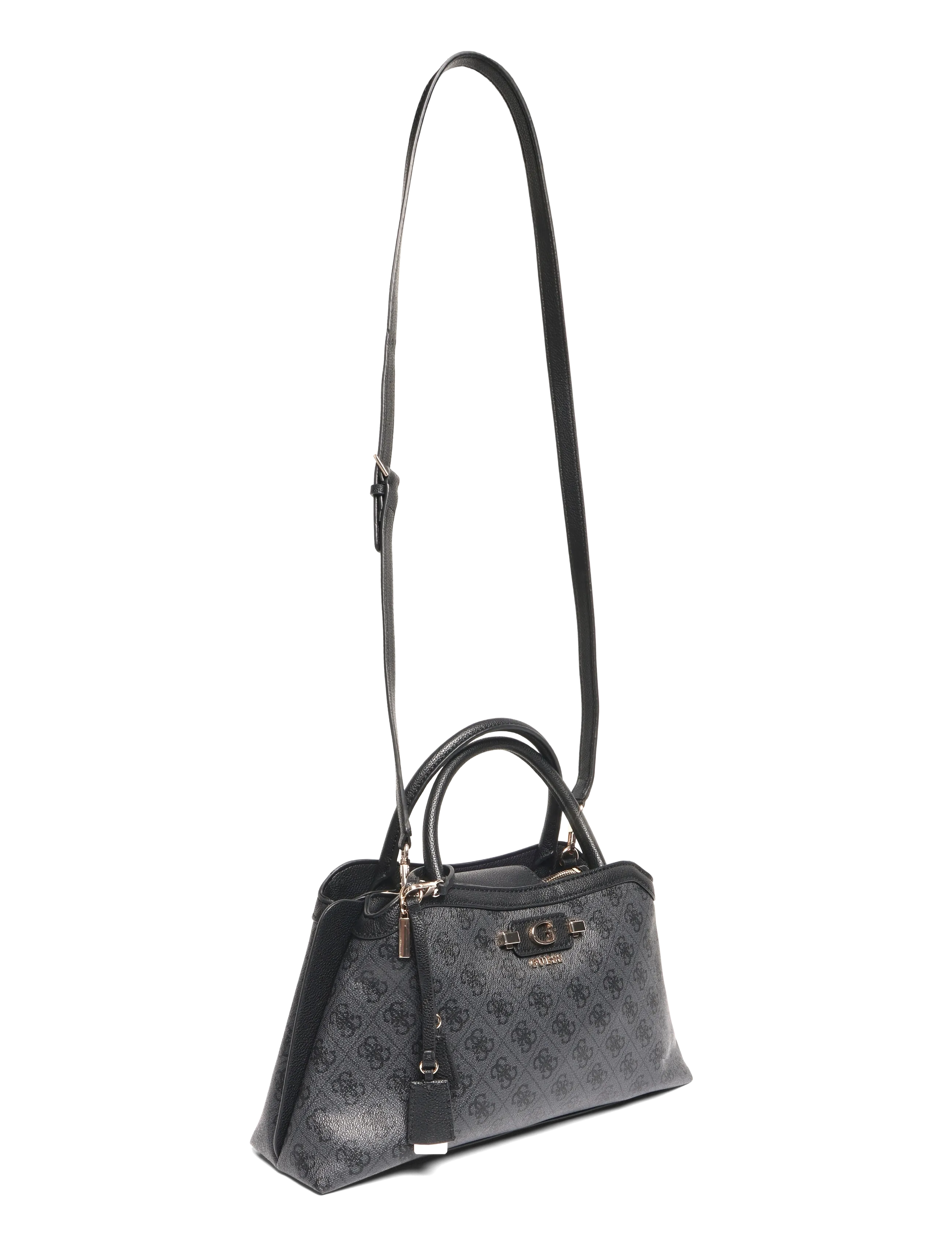 GUESS - LINDSEY GIRLFRIEND SATCHEL - besondere anlässe - coal logo - 2