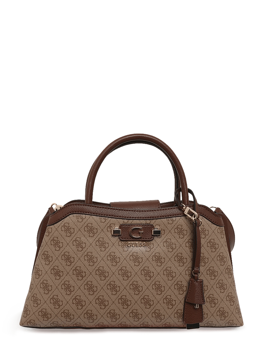 GUESS - LINDSEY GIRLFRIEND SATCHEL - special occasions - latte logo - 0