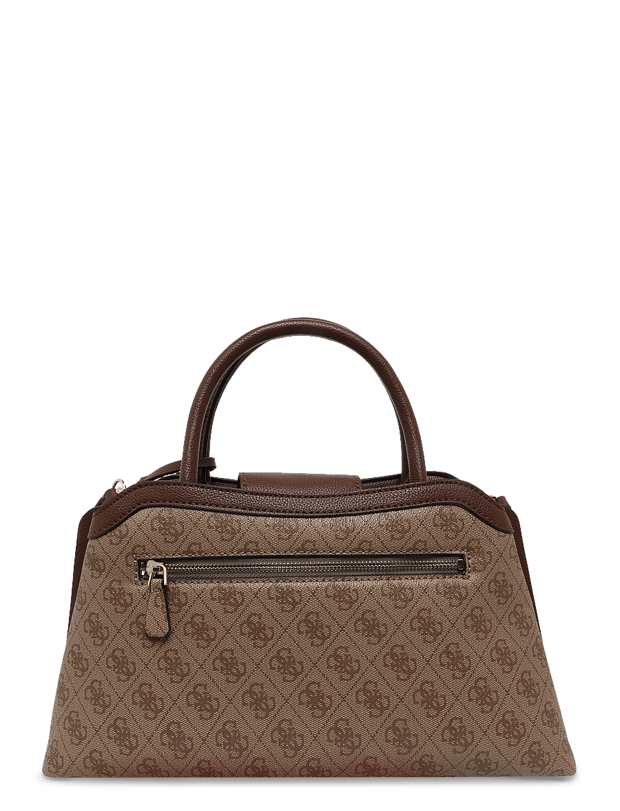 GUESS - LINDSEY GIRLFRIEND SATCHEL - special occasions - latte logo - 1