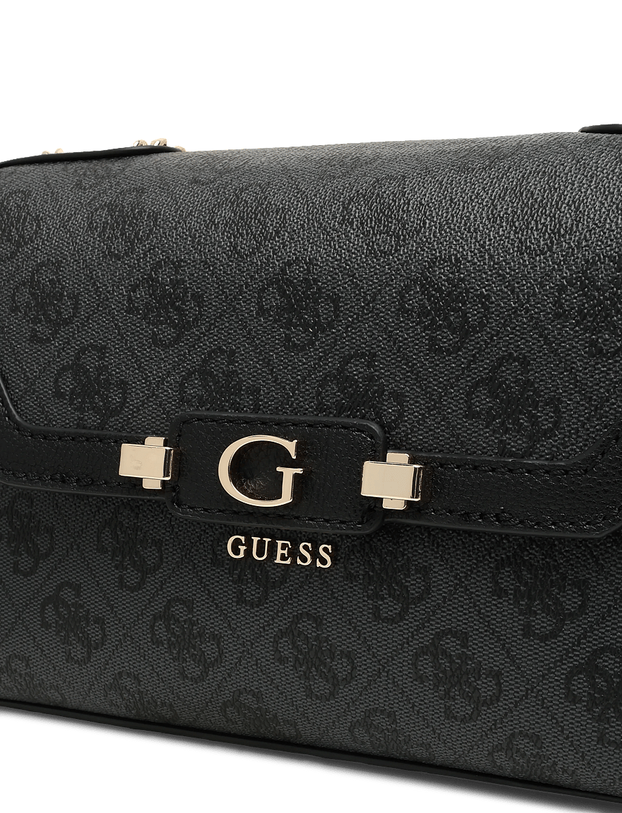 GUESS - LINDSEY CONVERTIBLE XBODY FLAP - alltags-style - coal logo - 2