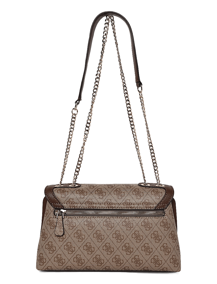 GUESS - LINDSEY CONVERTIBLE XBODY FLAP - igapäevane stiil - latte logo - 1