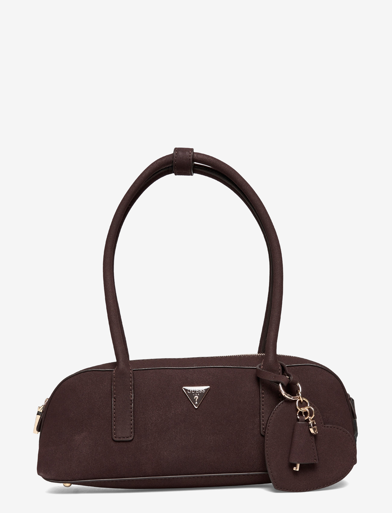 GUESS - ISOBEL SML SHOULDER SATCHEL - besondere anlässe - espresso - 0