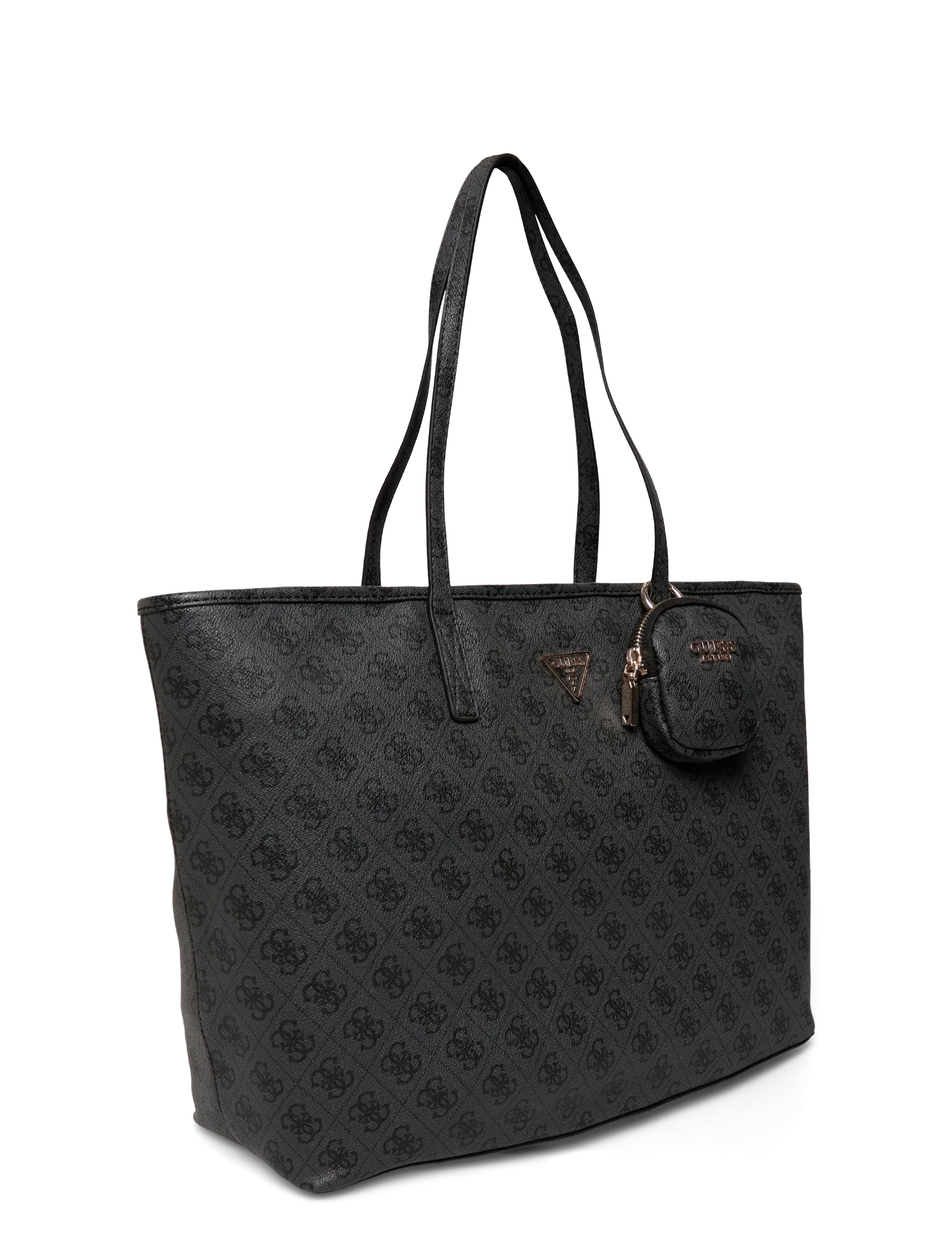 GUESS - POWER PLAY II LARGE TECH TOTE - shoppers - coal logo - 2
