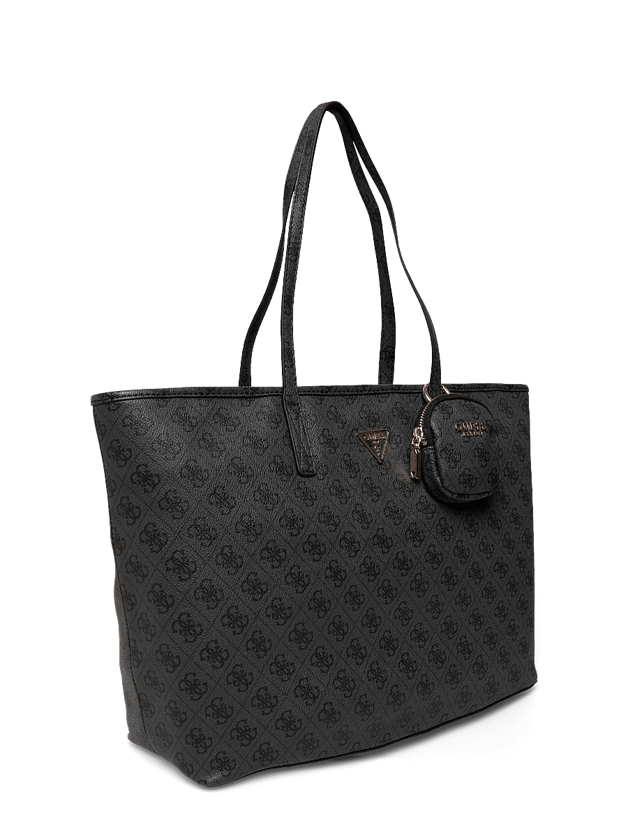 GUESS - POWER PLAY II LARGE TECH TOTE - shopper-laukut - coal logo - 2