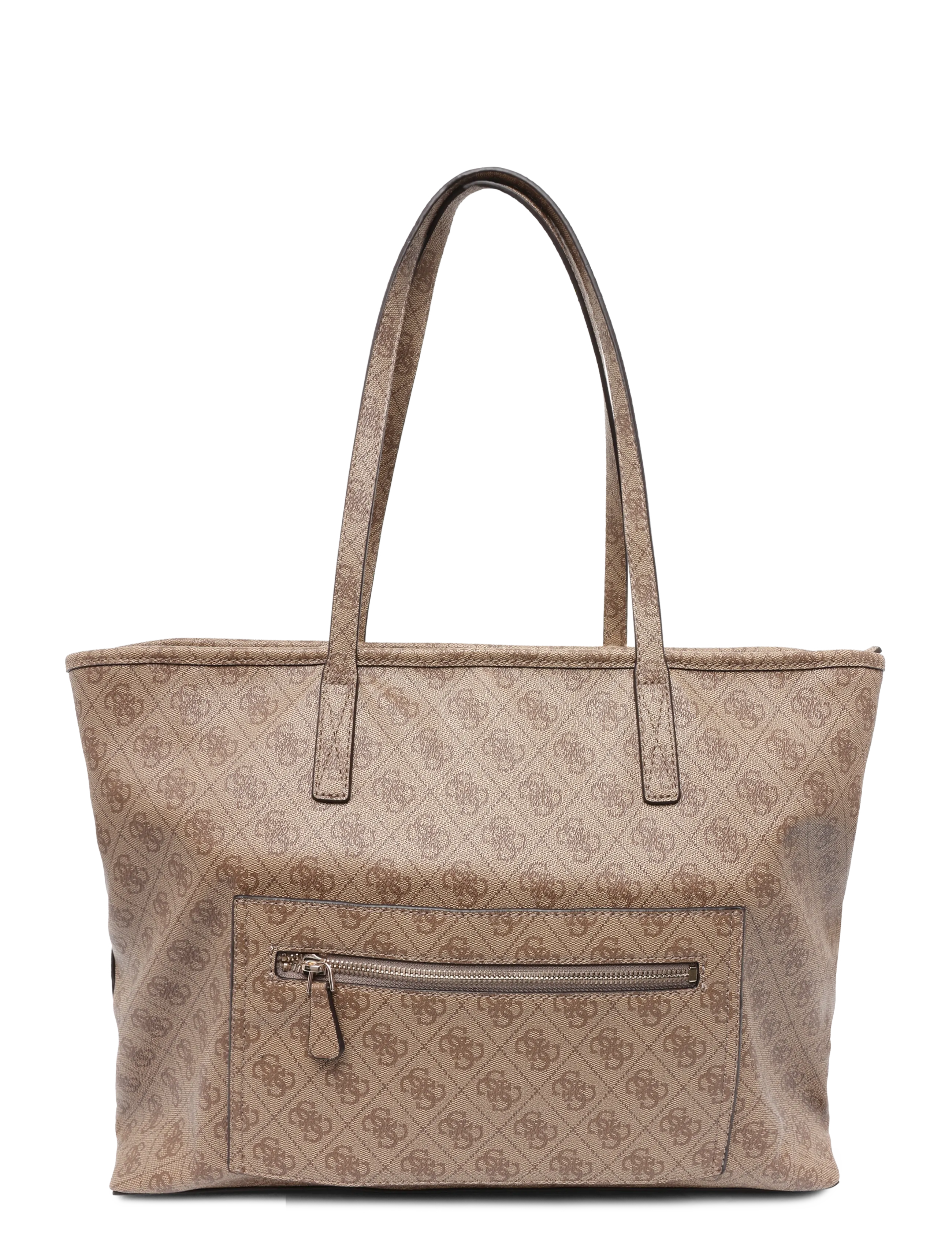 GUESS - POWER PLAY II LARGE TECH TOTE - accessoires - latte logo - 1