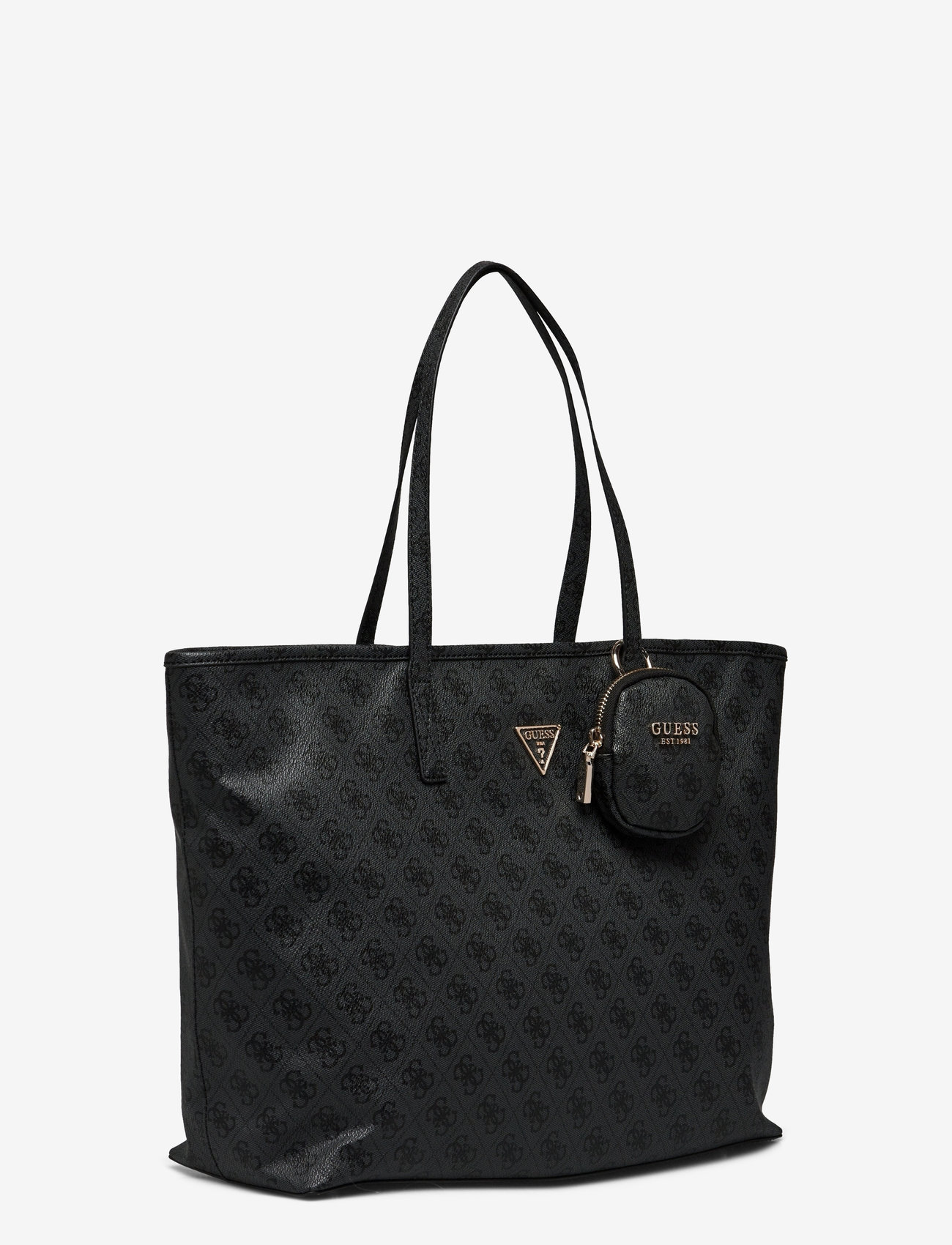 GUESS - POWER PLAY LARGE TECH TOTE - coal logo - 2