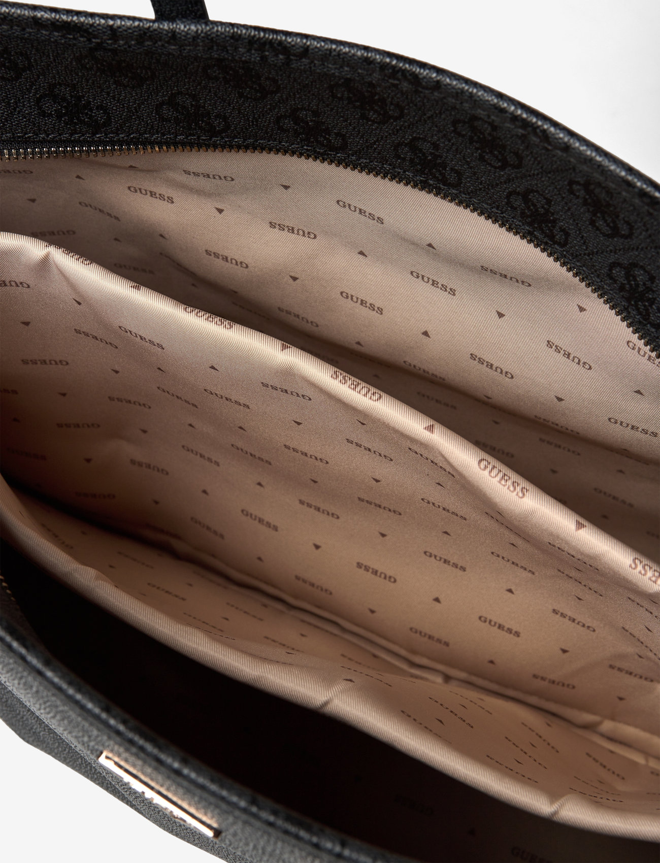 GUESS - POWER PLAY LARGE TECH TOTE - coal logo - 4