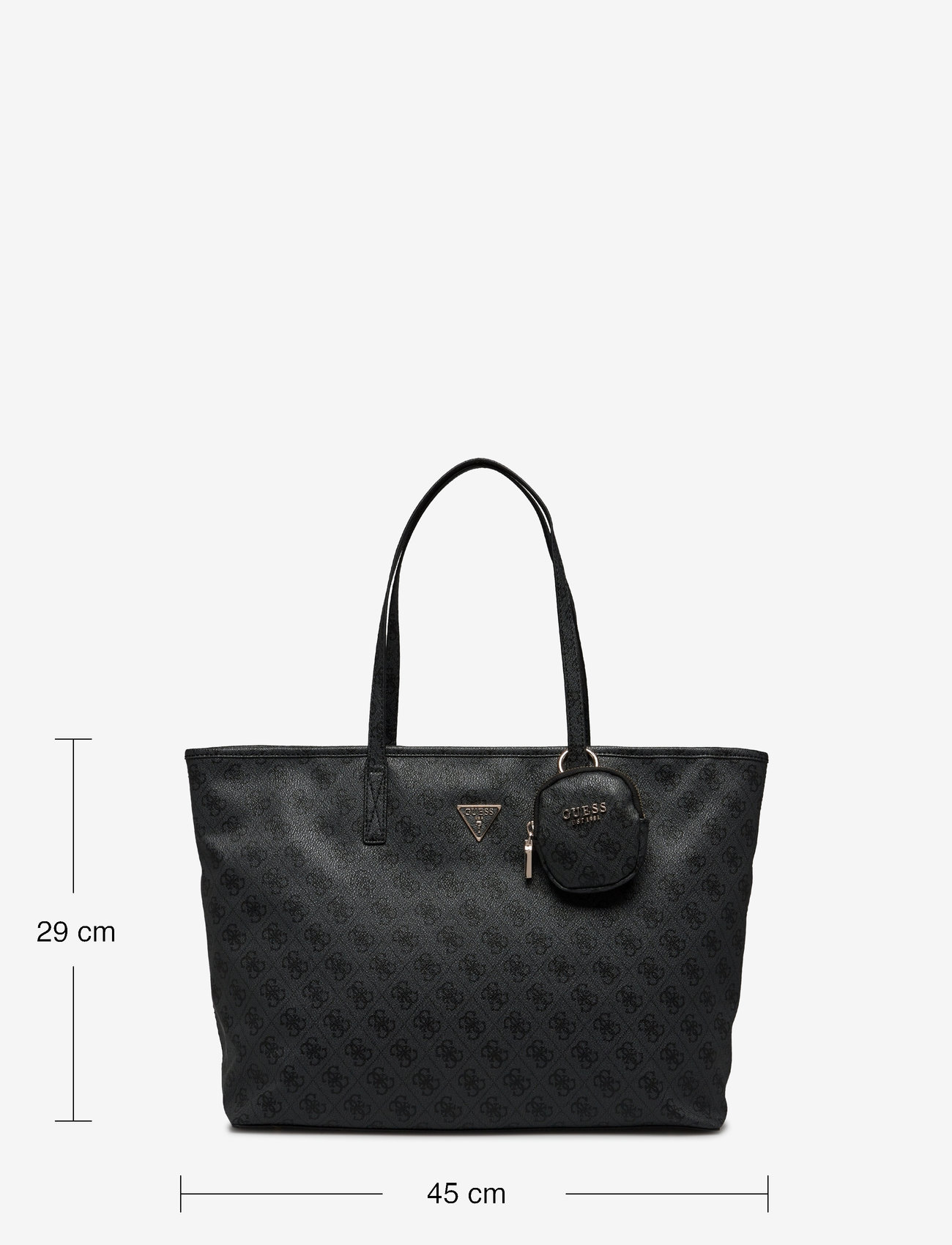 GUESS - POWER PLAY LARGE TECH TOTE - coal logo - 5