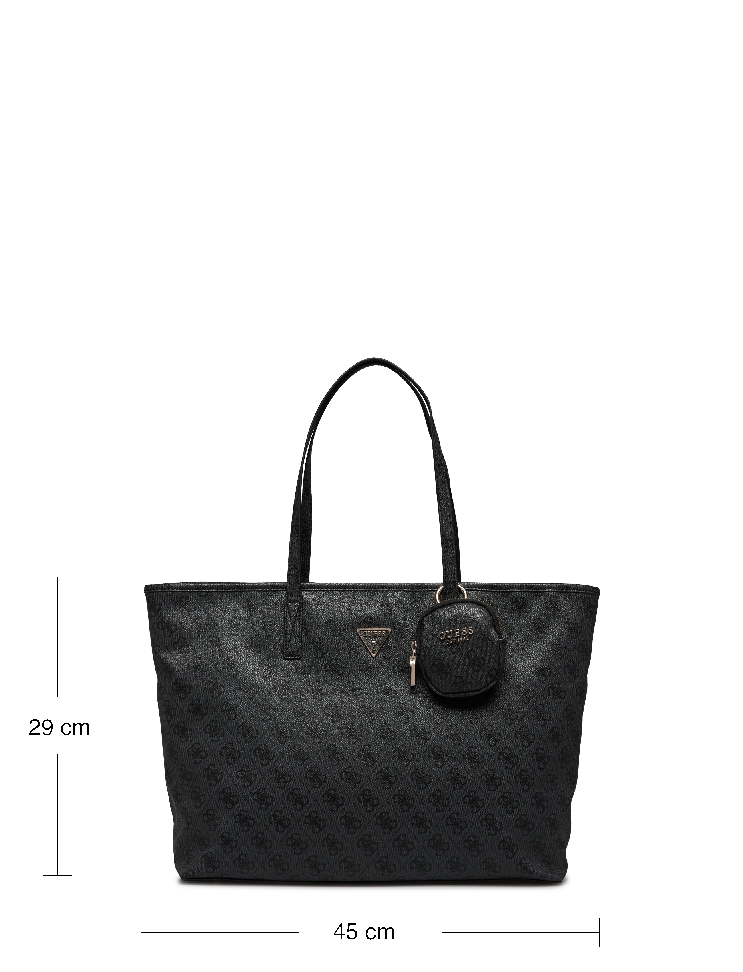 GUESS - POWER PLAY LARGE TECH TOTE - coal logo - 5
