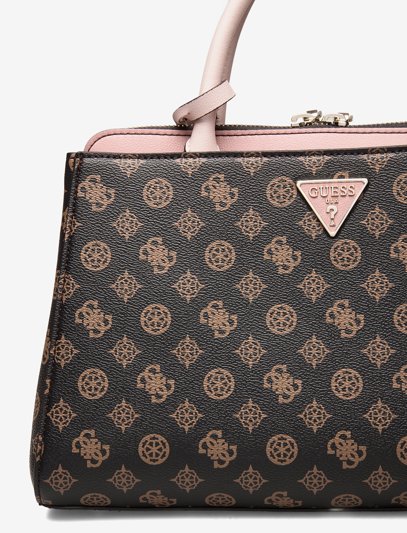 GUESS - MADDY GIRLFRIEND SATCHEL - brown/blush - 3