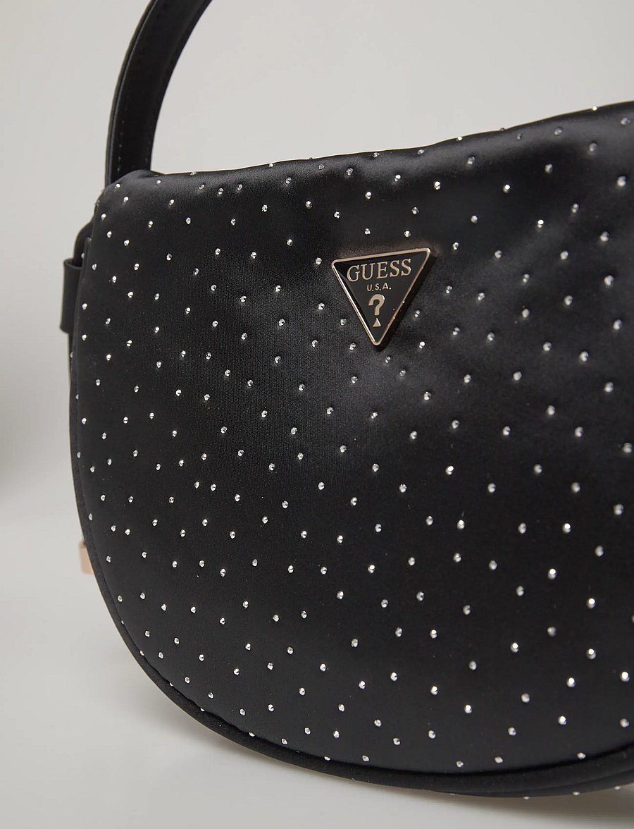 GUESS - ELSIE POUCH - hverdags stil - black - 4