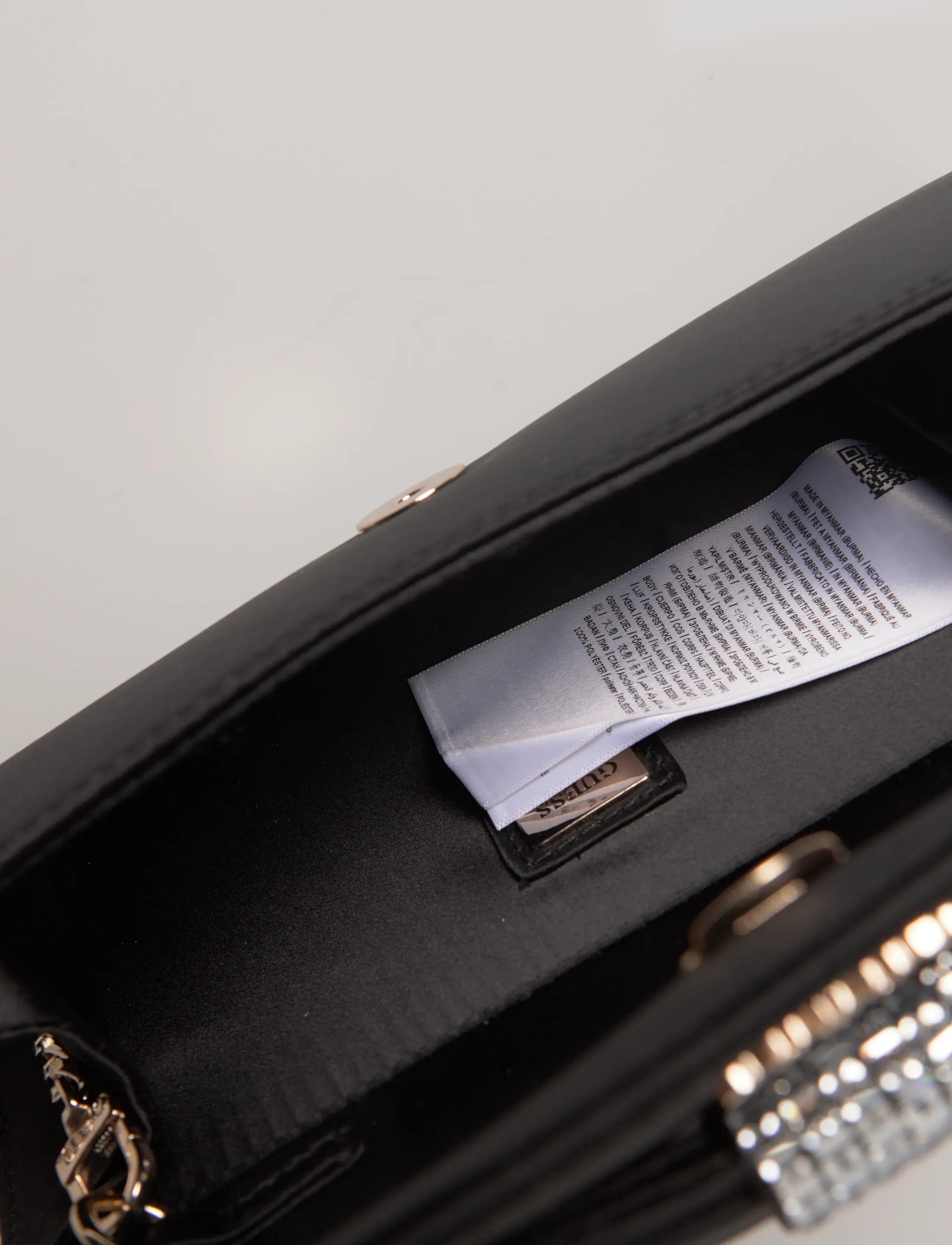 GUESS - ELSIE CLUTCH - hverdagsstil - black - 5