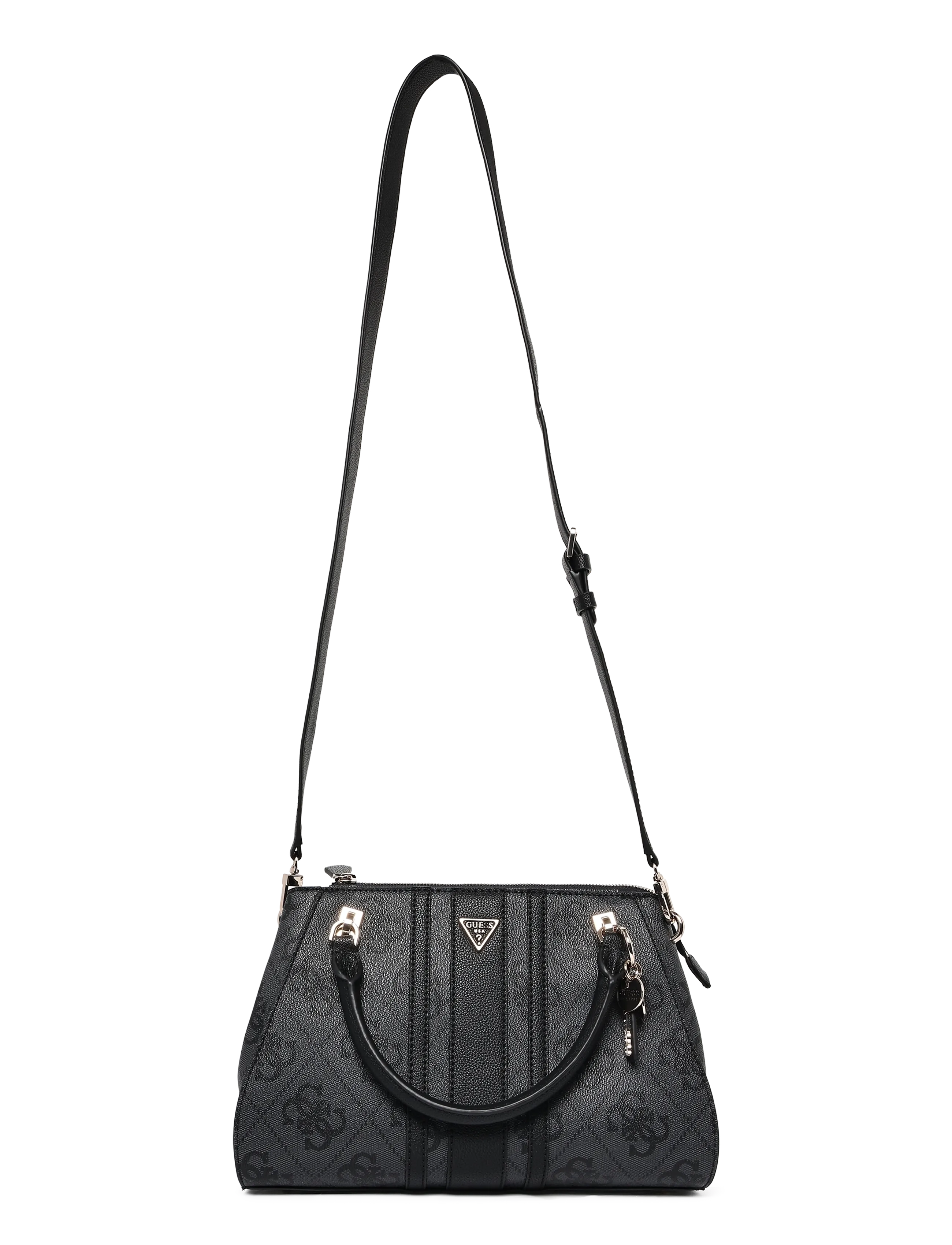 GUESS NOELLE II LUXURY SATCHEL - Alles anzeigen - COAL LOGO / grey
