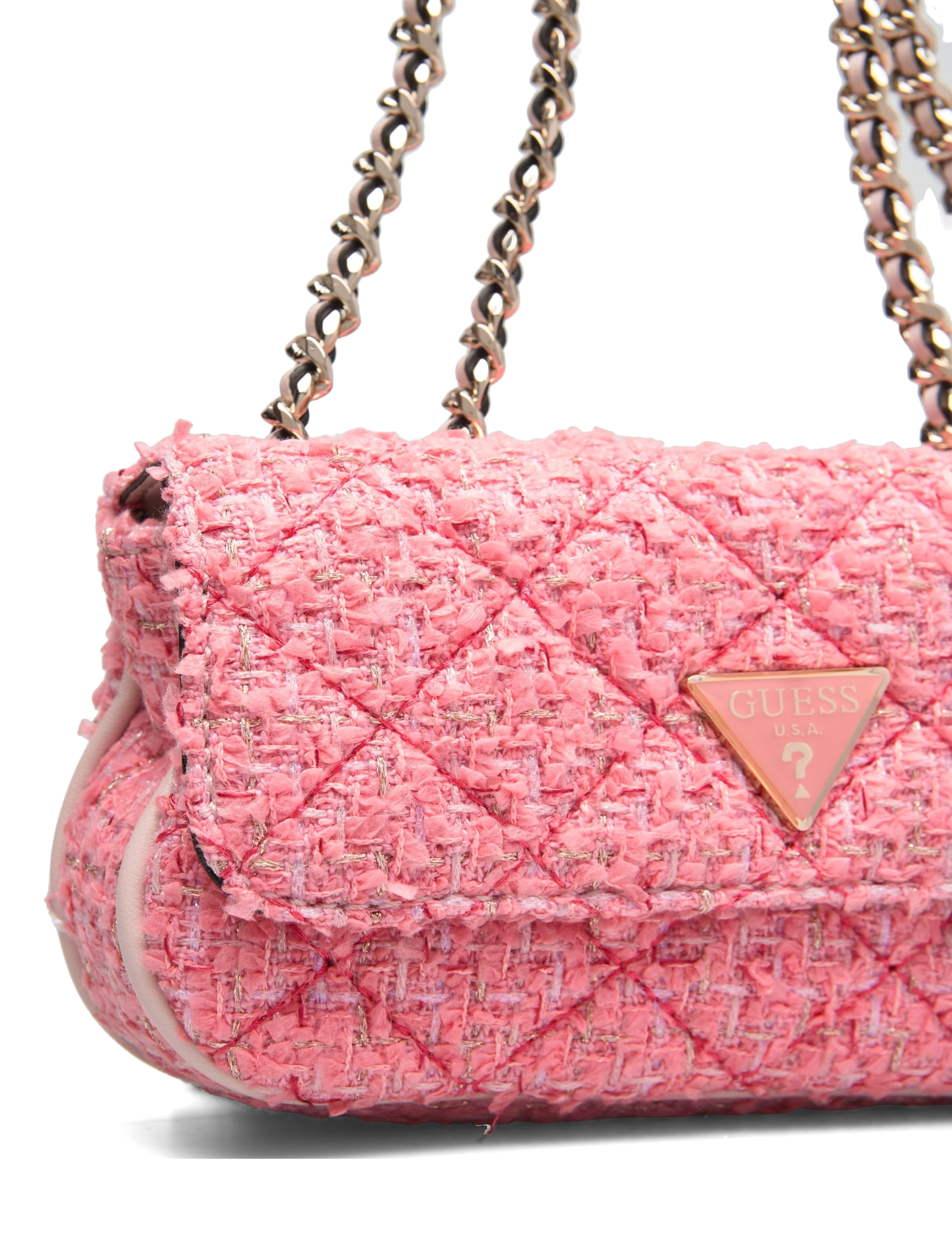 GUESS - CESSILY MICRO MINI - coral - 3