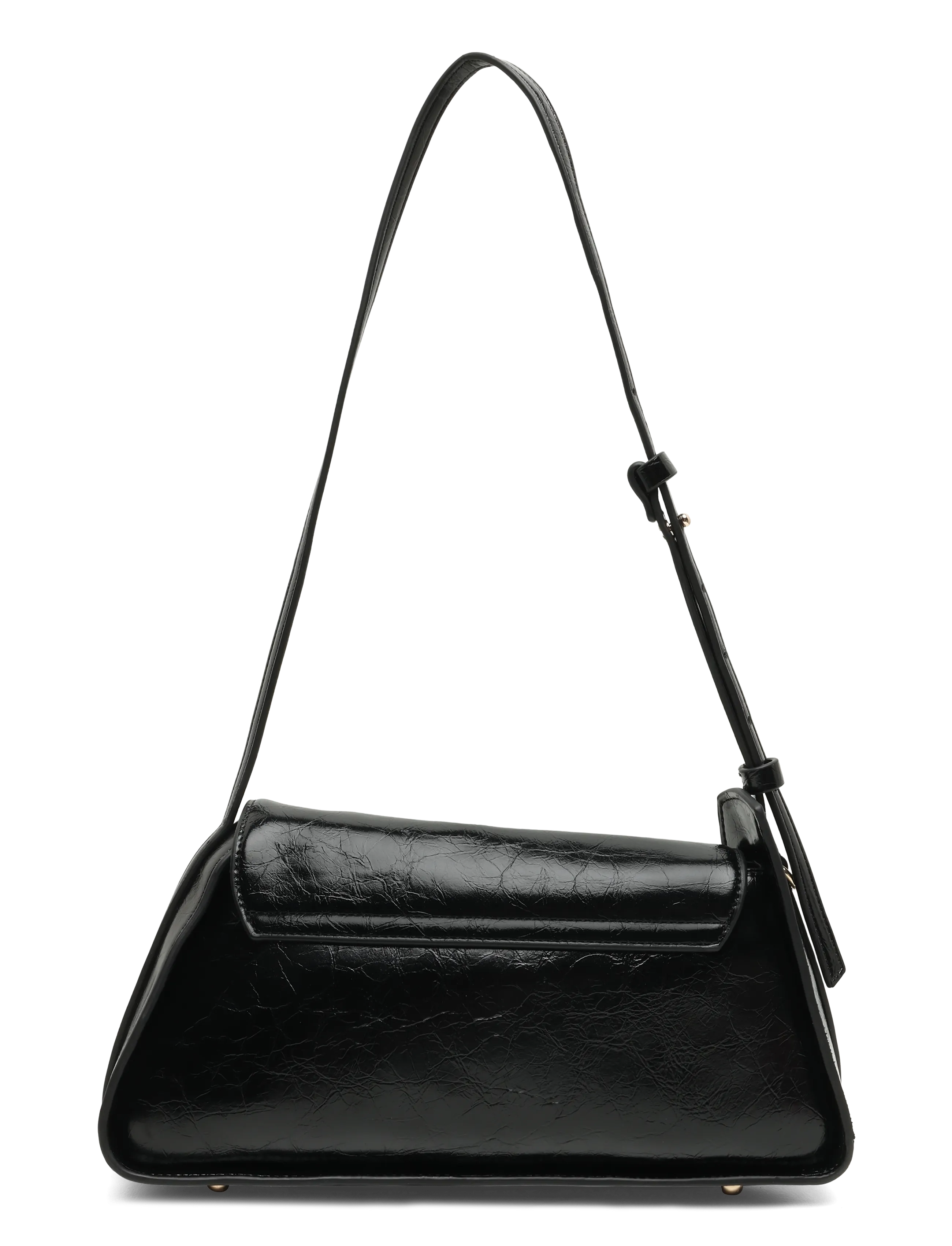 GUESS - XENA FLAP SHOULDER BAG - igapäevane stiil - black - 1