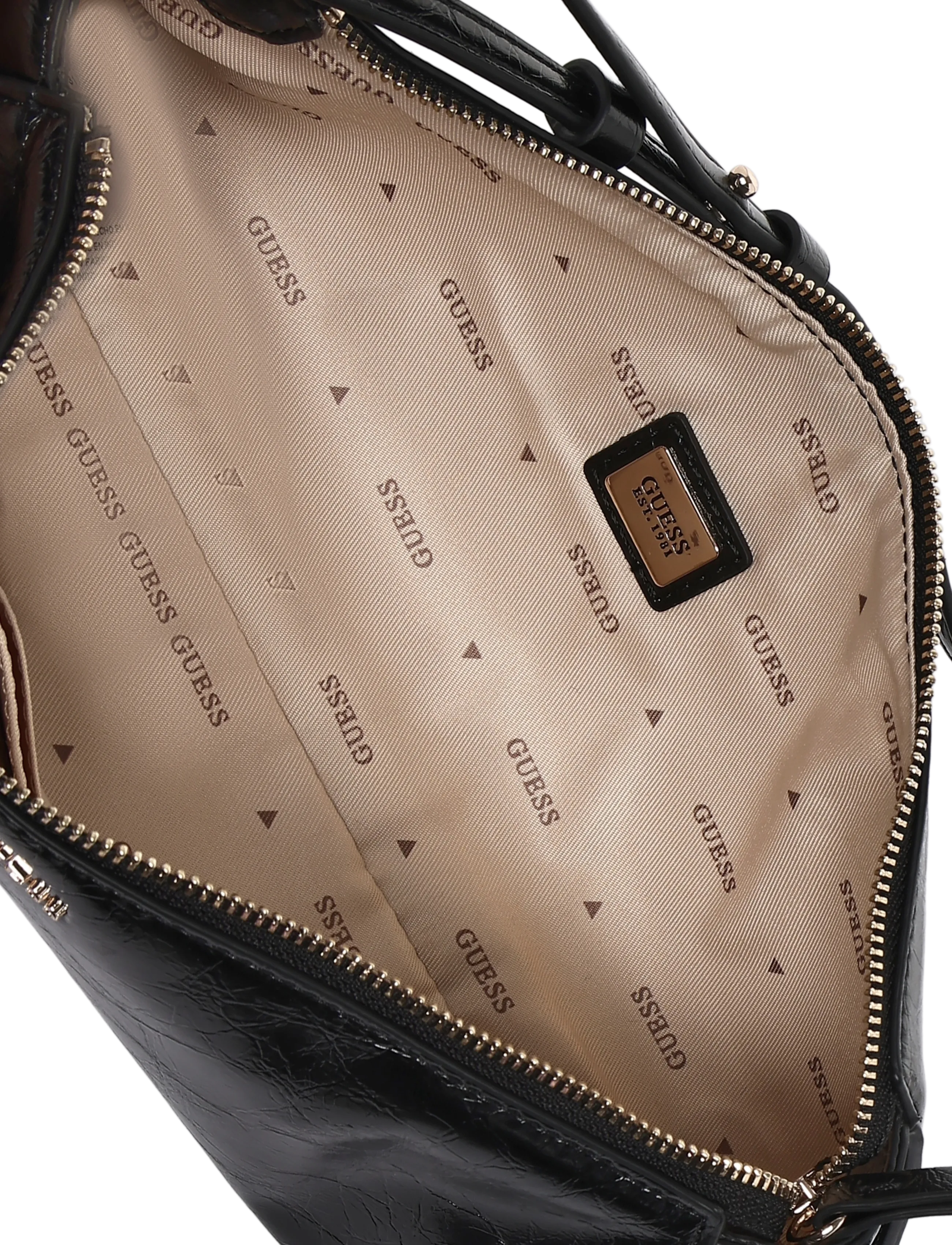 GUESS - XENA SHOULDER BAG - everyday style - black - 3