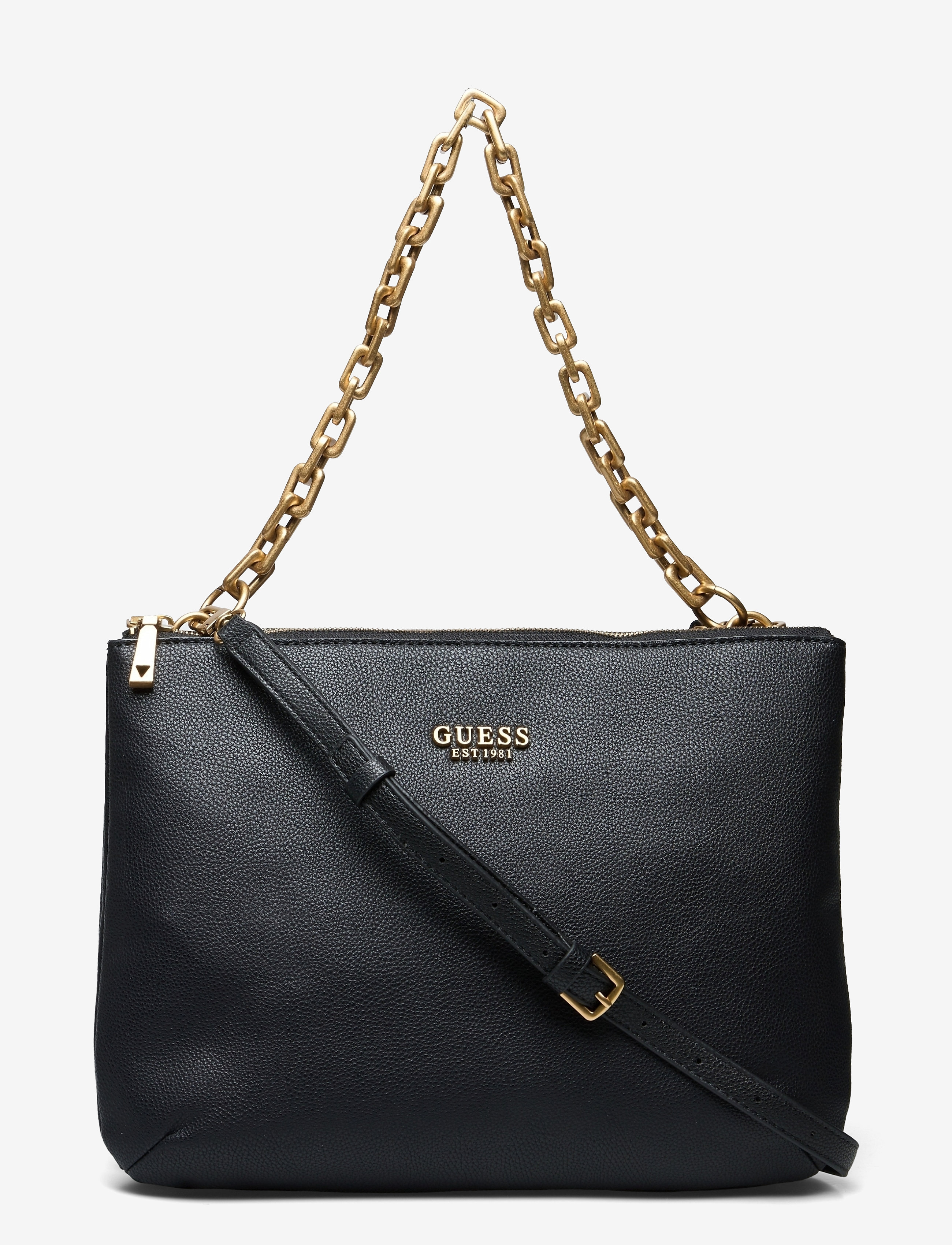 GUESS - TURIN STATUS SHOULDER BAG - black - 0