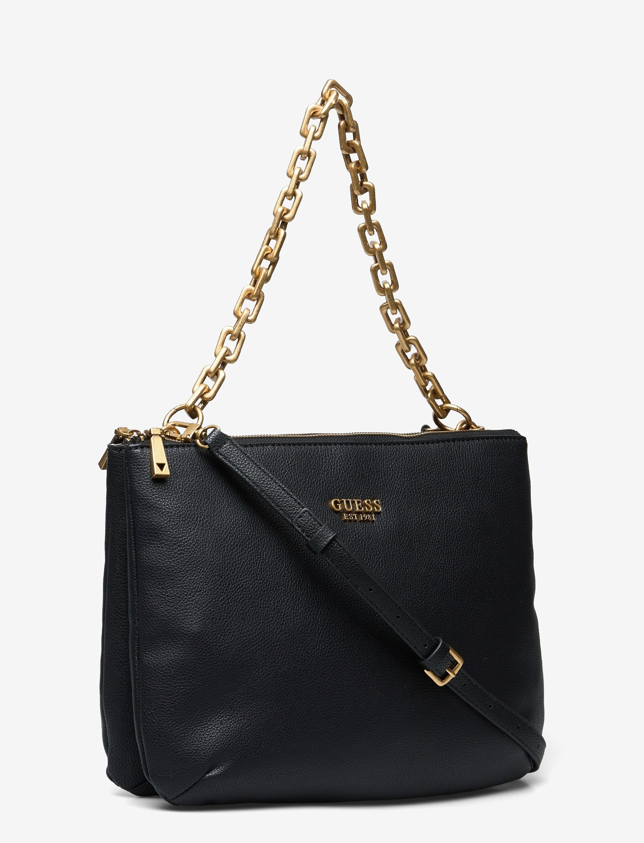 GUESS - TURIN STATUS SHOULDER BAG - black - 2