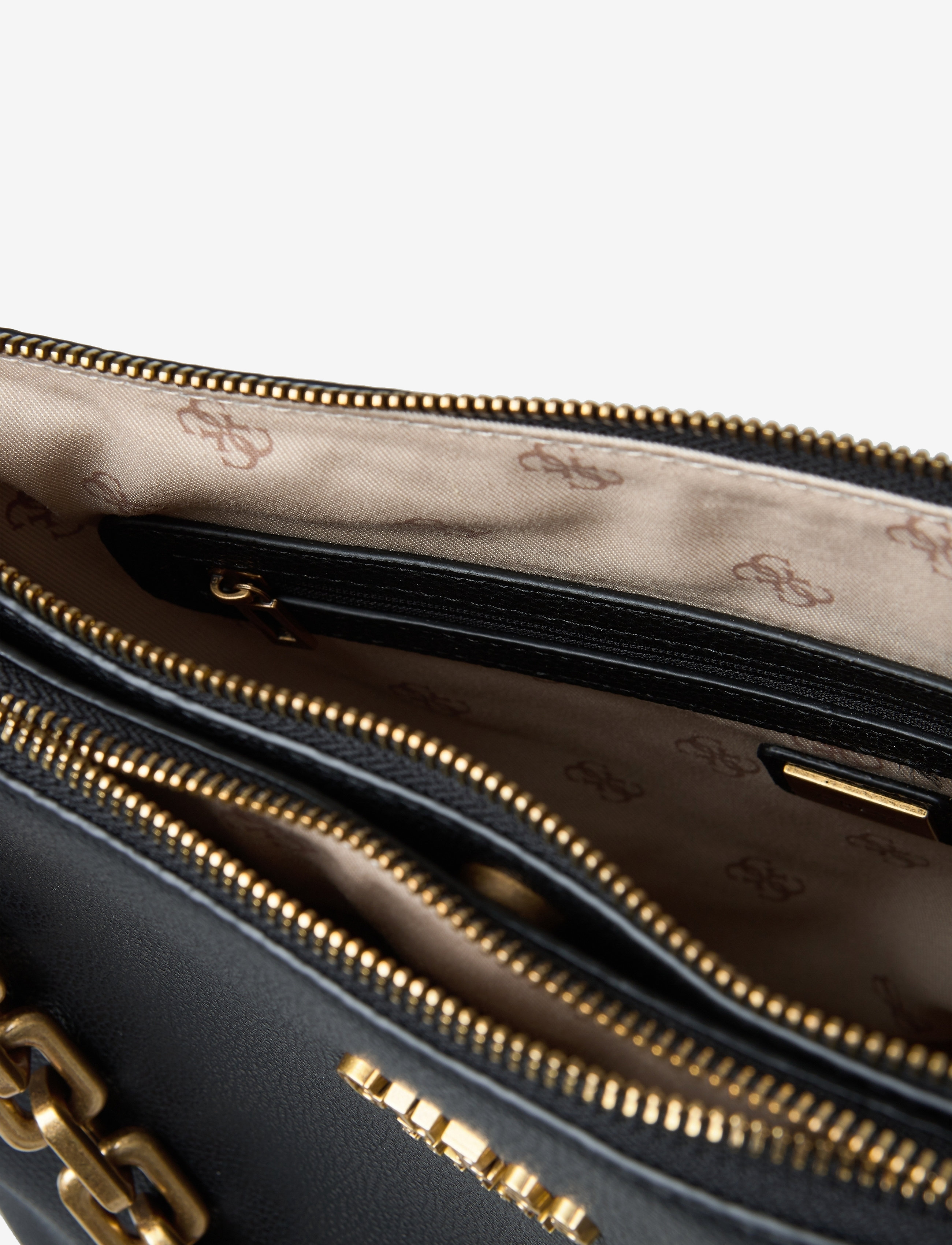 GUESS - TURIN STATUS SHOULDER BAG - black - 3
