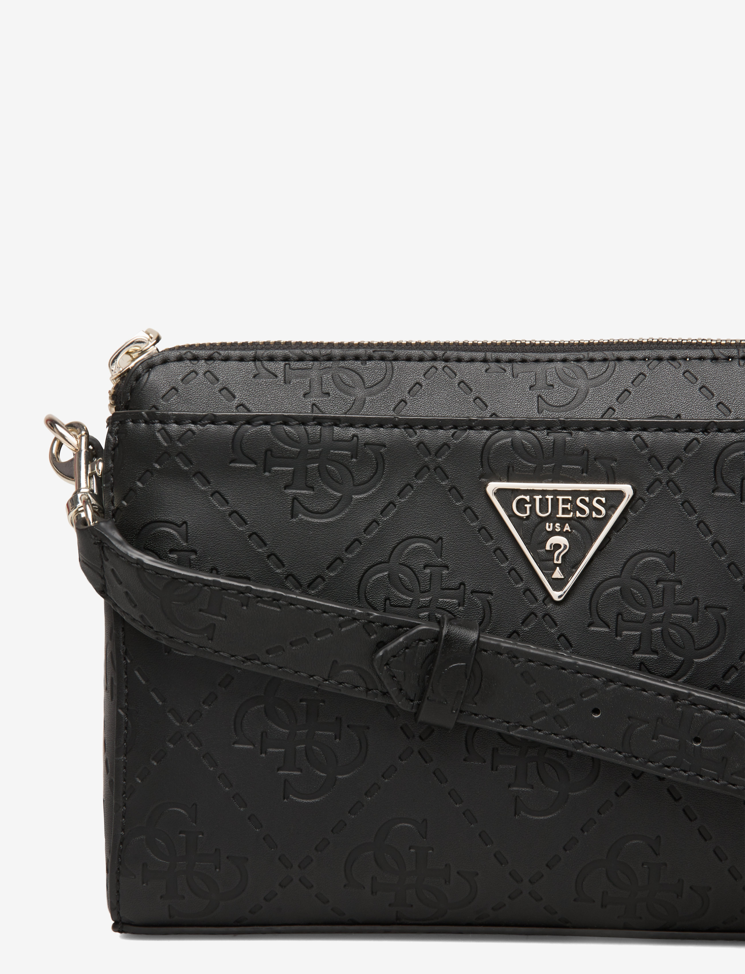 GUESS - MADDY GIRLFRIEND CROSSBODY - black - 3