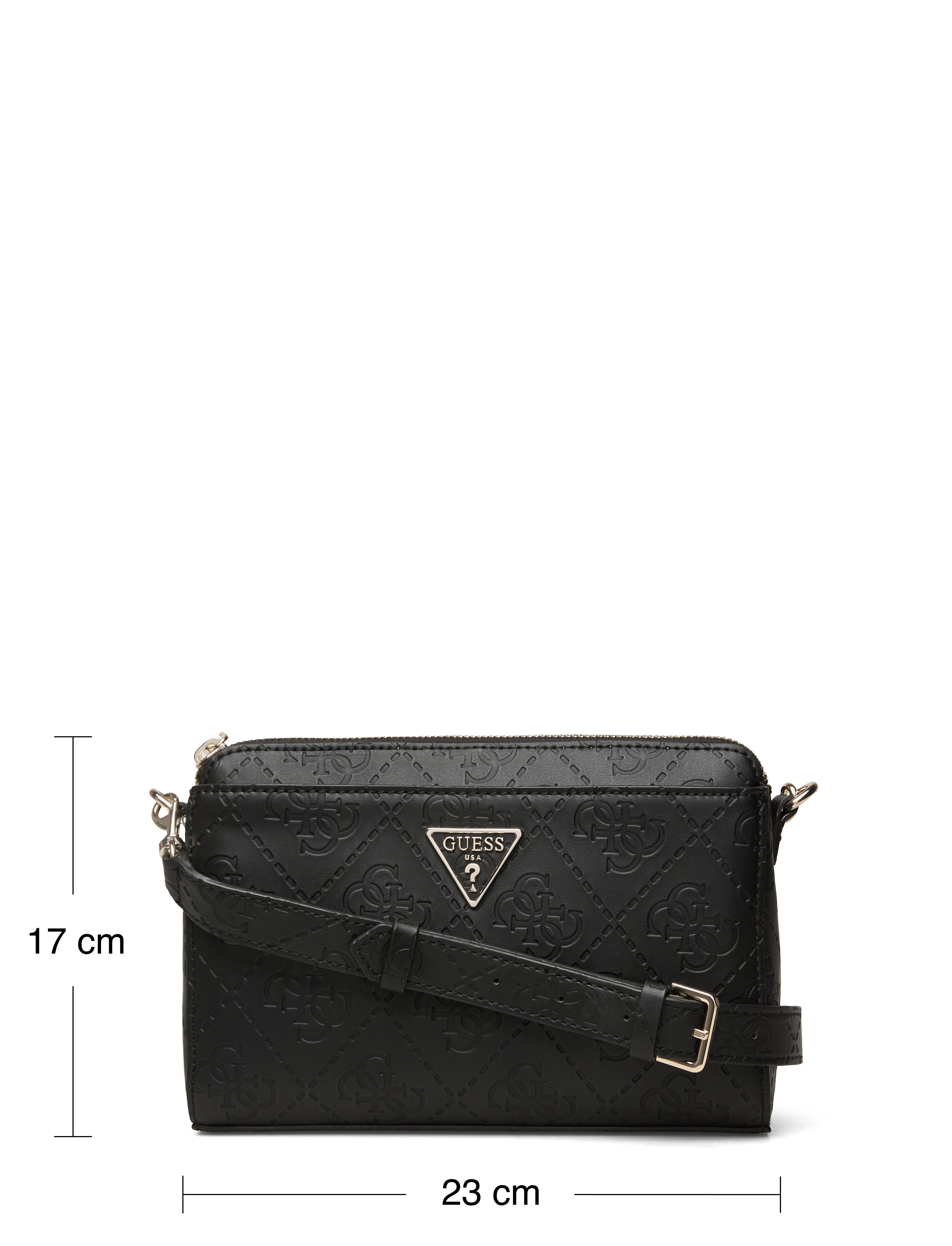 GUESS - MADDY GIRLFRIEND CROSSBODY - black - 5