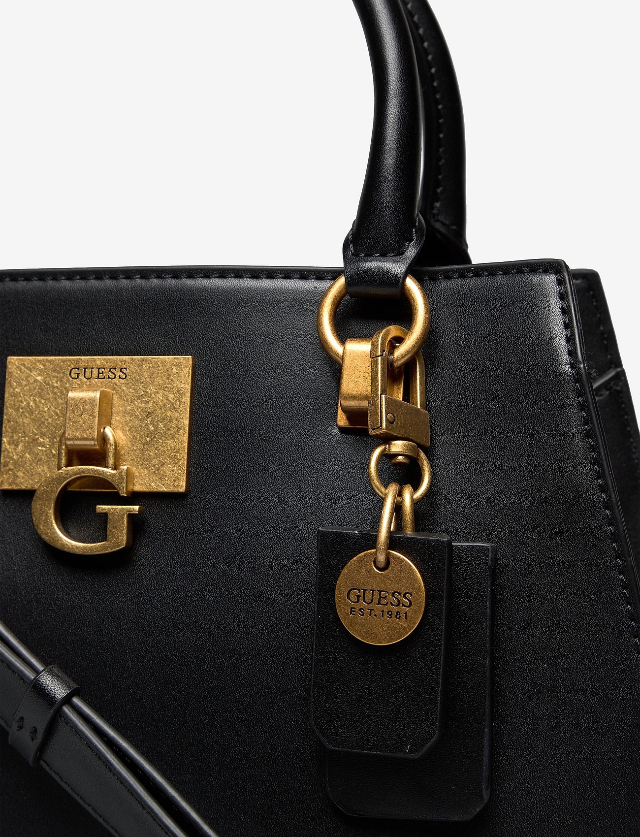GUESS - STEPHI GIRLFRIEND SATCHEL - black - 3