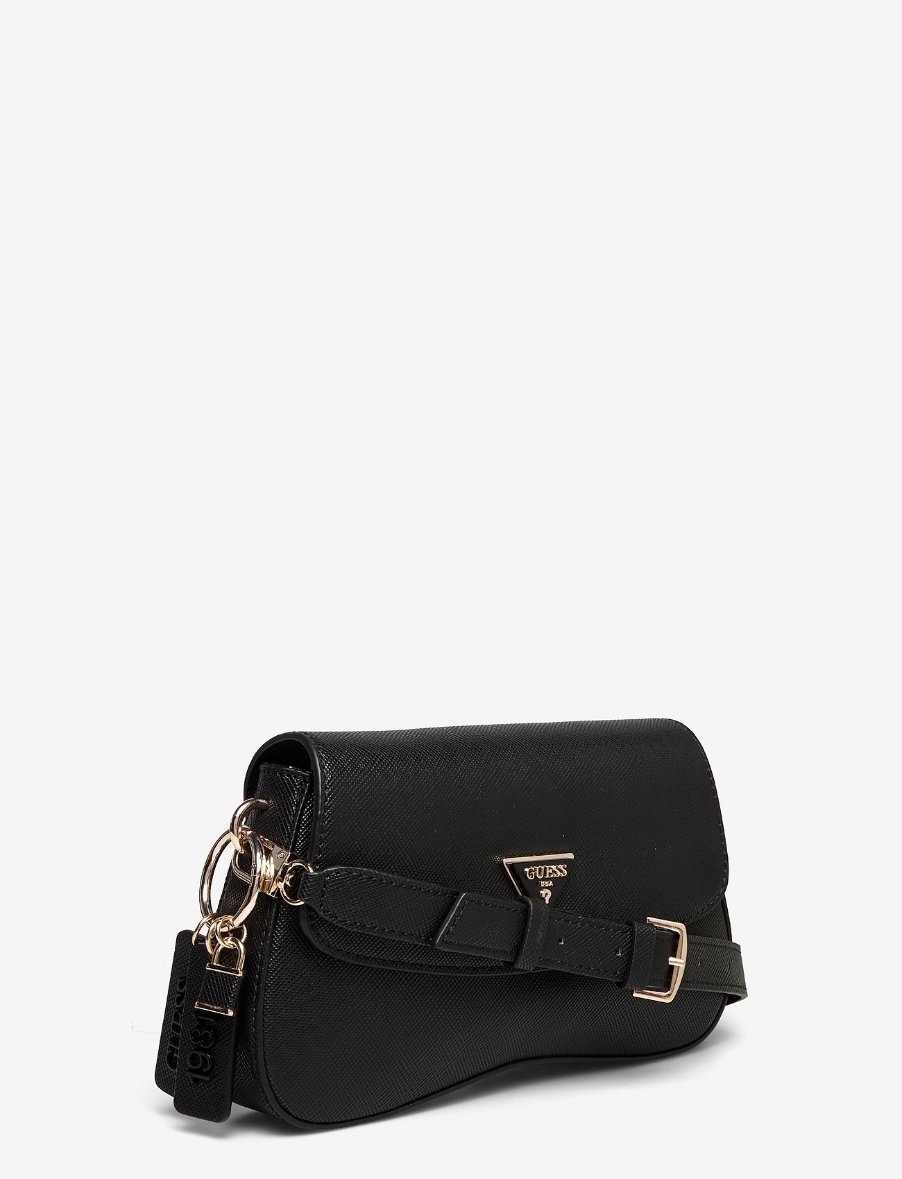 GUESS - CORDELIA FLAP SHOULDER BAG - black - 2