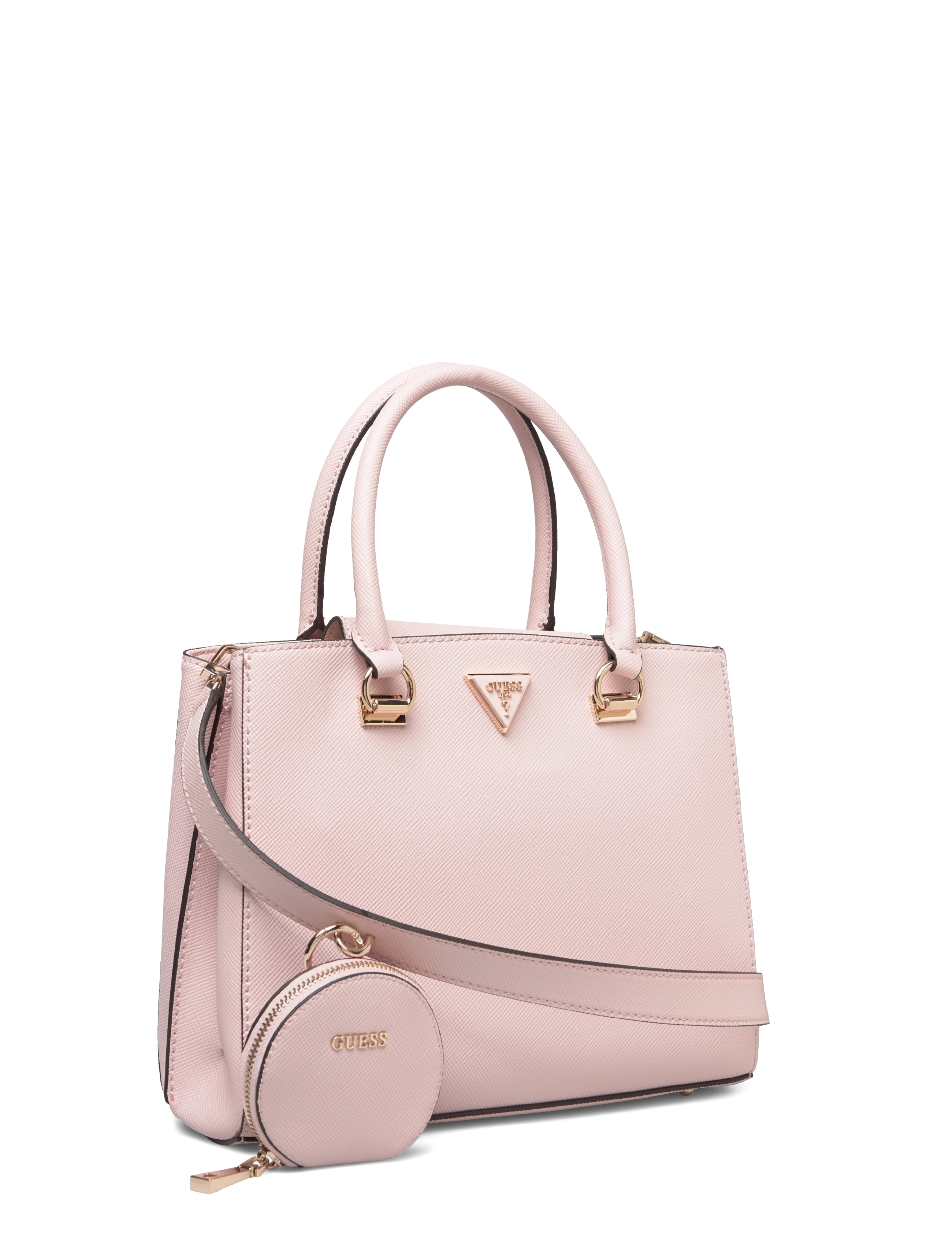 GUESS - ALEXIE GIRLFRIEND SATCHEL - light rose - 2