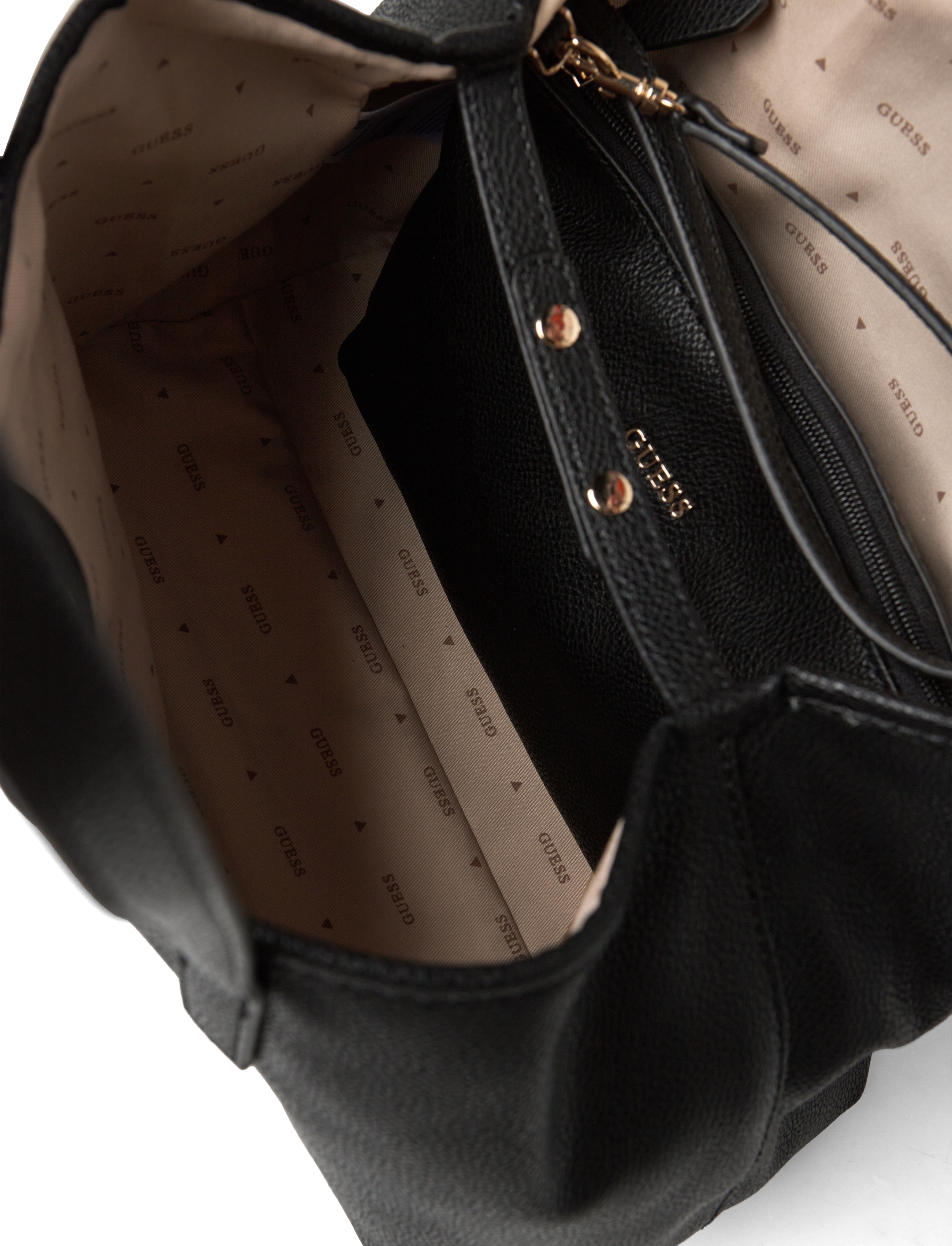 GUESS - VIKKY II 2 IN 1 TOTE - black - 5