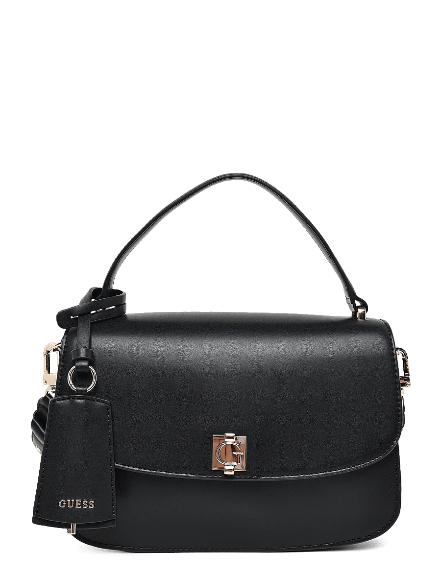 GUESS - AUDREY CONVERTIBLE XBODY FLAP - igapäevane stiil - black - 0