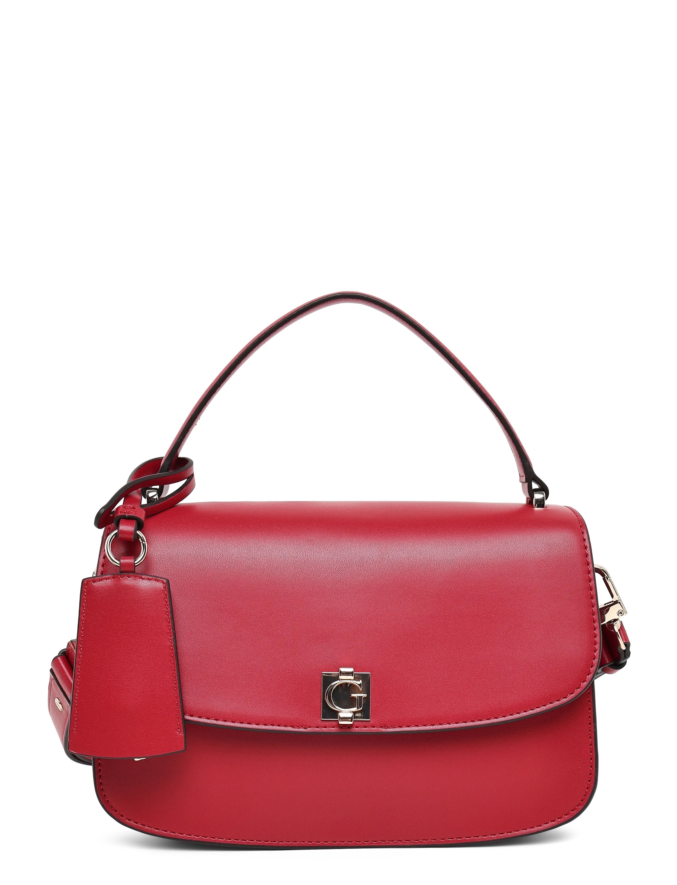 GUESS AUDREY CONVERTIBLE XBODY FLAP - Bags - DARK CHERRY / burgundy