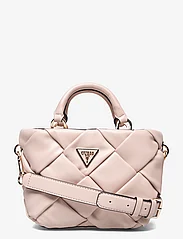 GUESS - ZAINA MINI SATCHEL - party wear at outlet prices - stone - 0