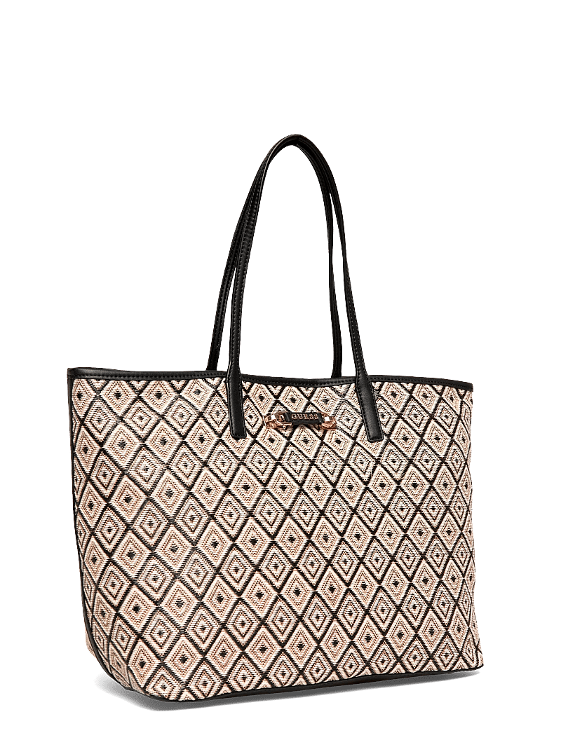 GUESS - SOPHIA LARGE 2 IN 1 TOTE - tote bags - black - 2