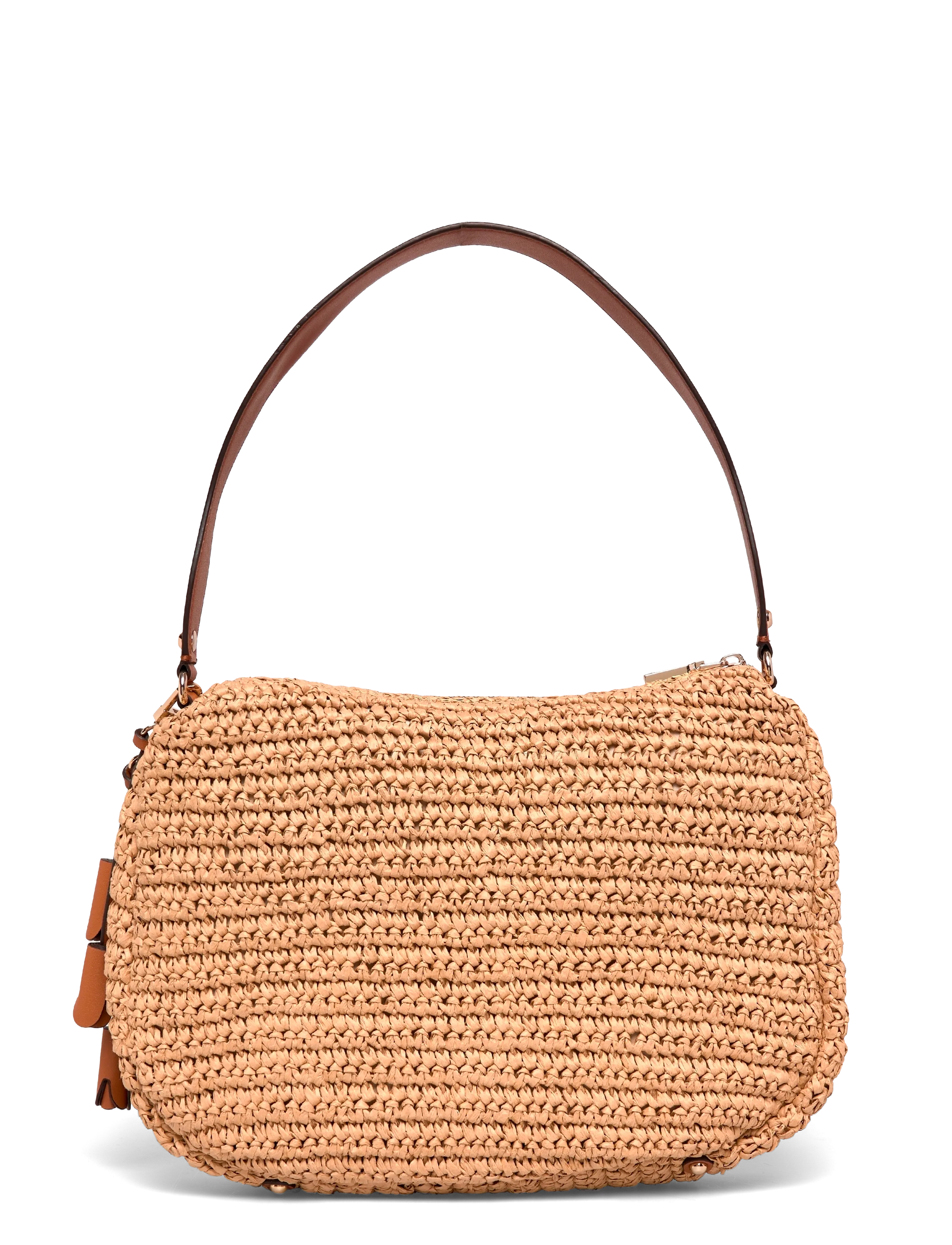 GUESS - OFELIA HOBO SHOULDER BAG - festtøj til outletpriser - natural/cognac - 1